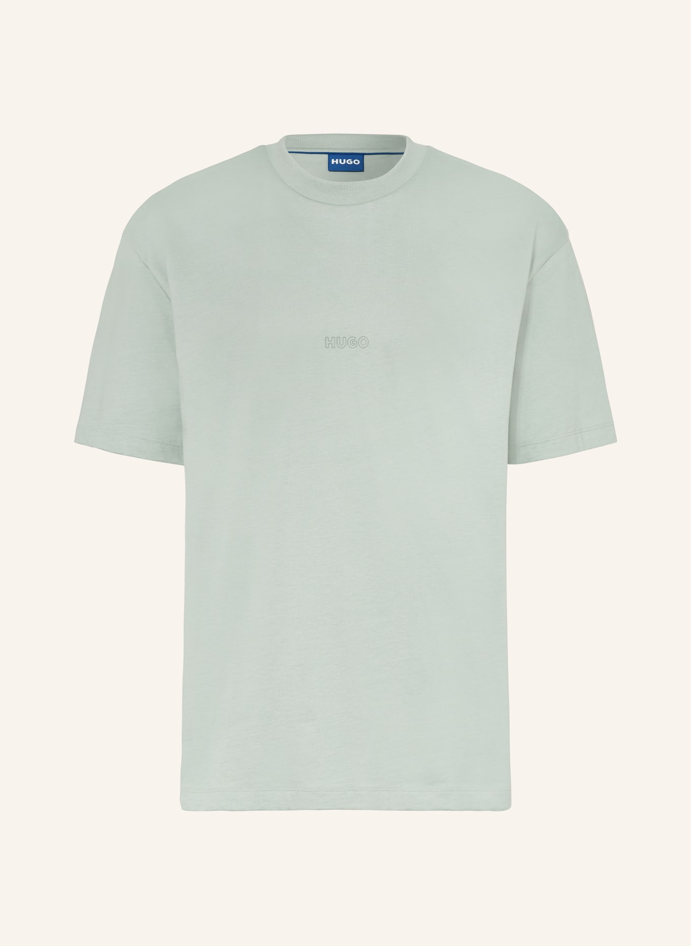 HUGO BLUE T-Shirt NOUVERES, Farbe: HELLGRÜN (Bild 1)