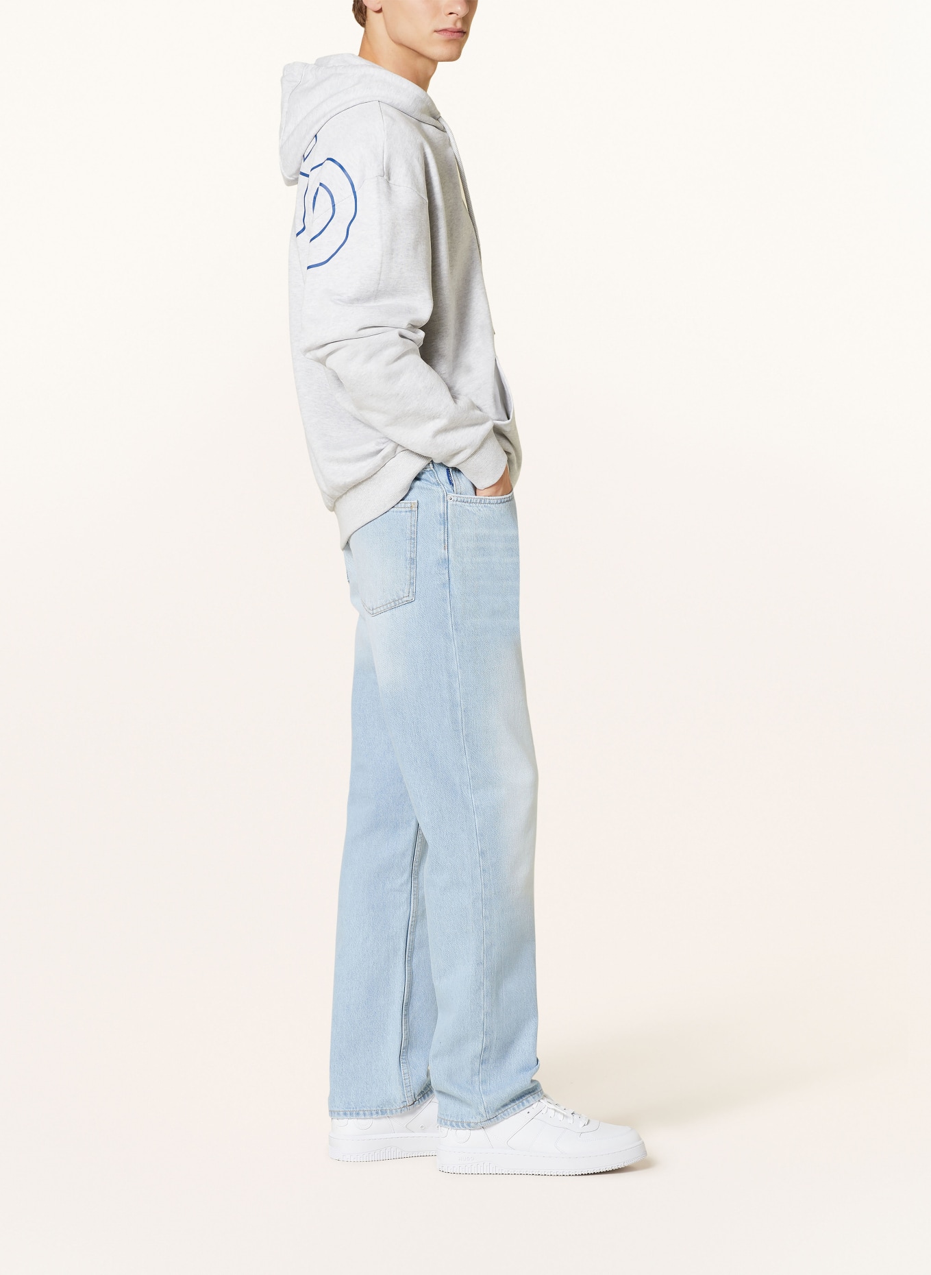 HUGO BLUE Jeans JONAH straight fit, Color: 459 LIGHT/PASTEL BLUE (Image 4)