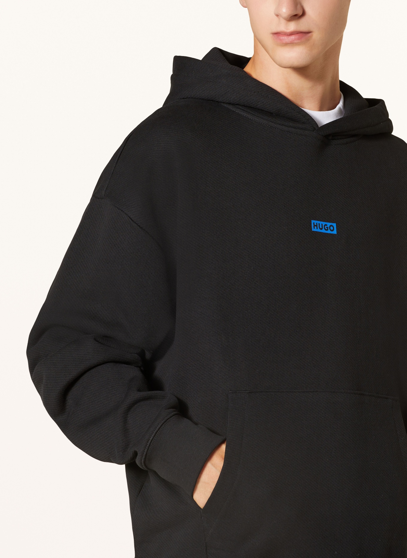 HUGO BLUE Hoodie NAZARDO, Farbe: SCHWARZ (Bild 5)