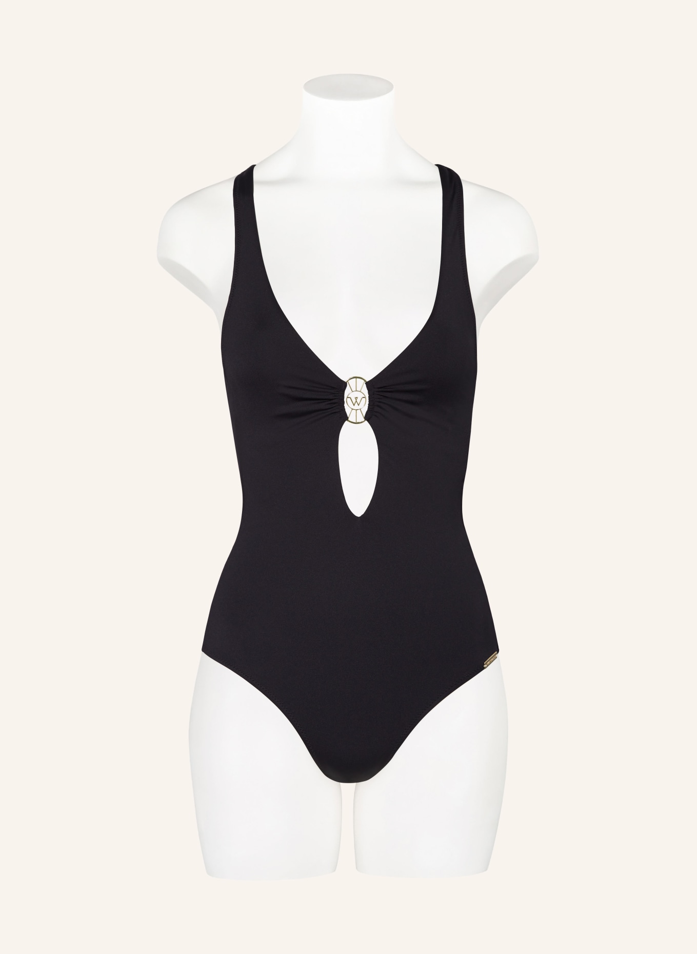 watercult Swimsuit THE ESSENTIALS, Color: BLACK (Image 2)