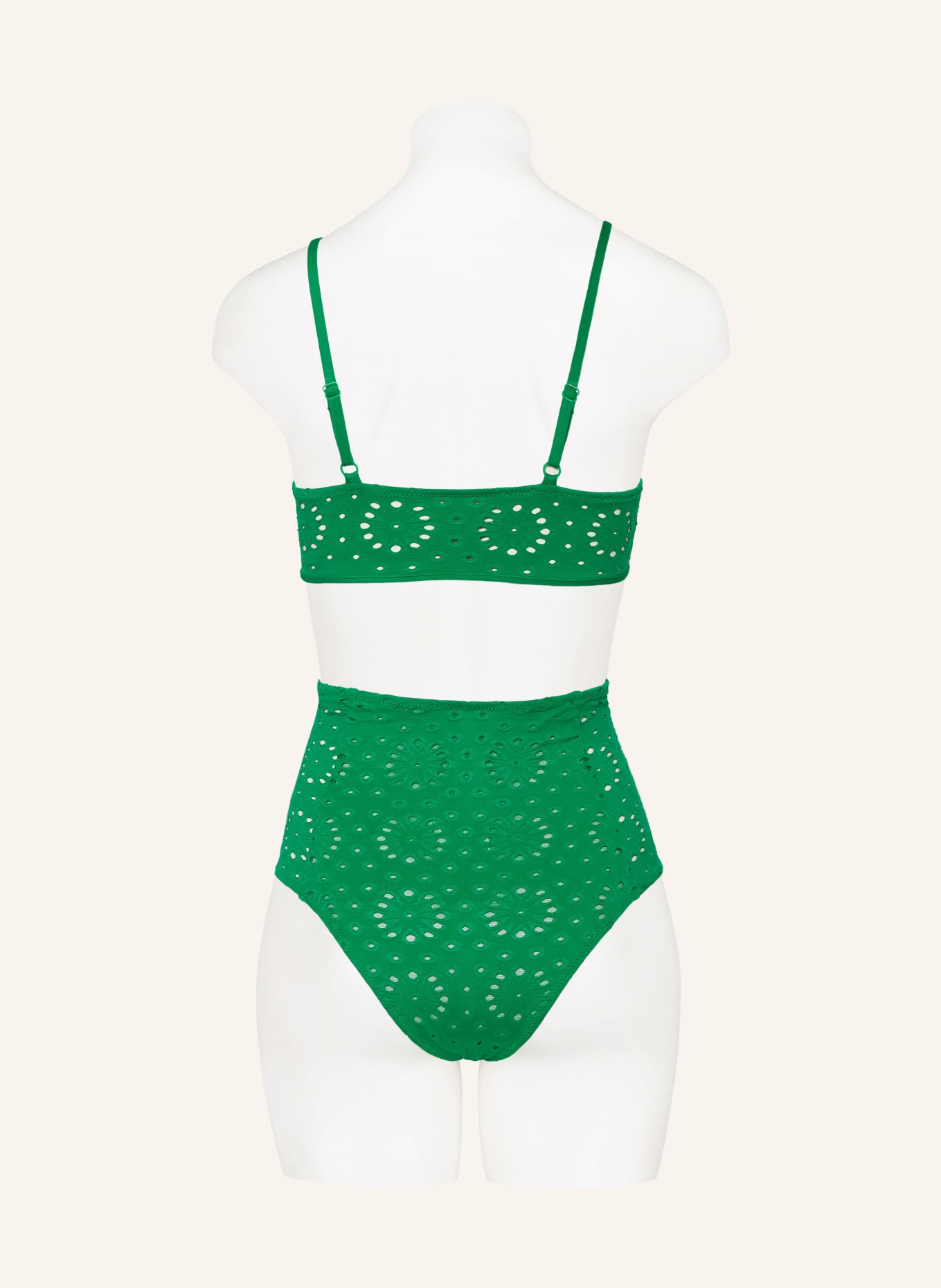 watercult High-Waist-Bikini-Hose RIVIERA NOTES: GRÜN