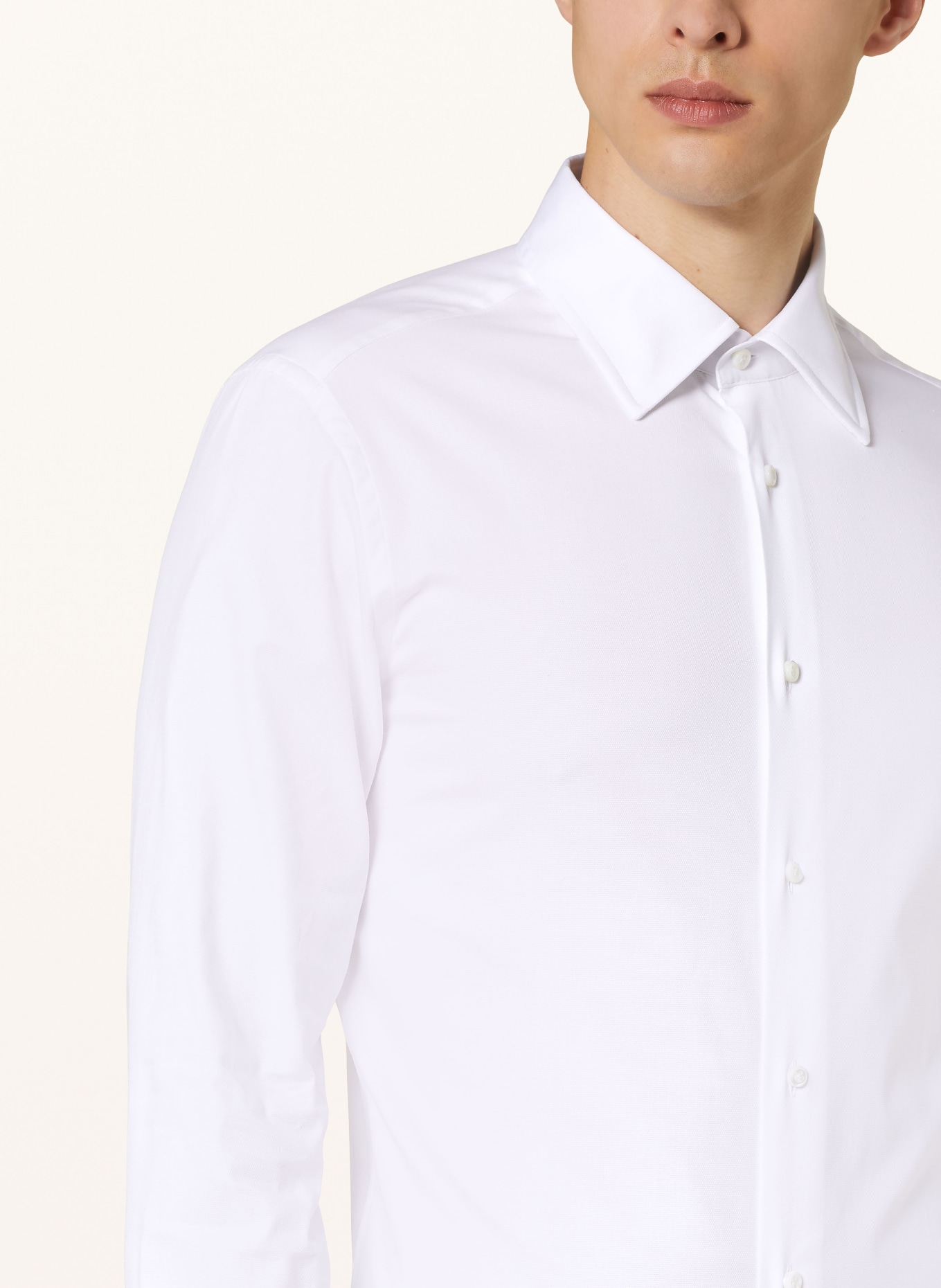 BOSS Shirt HAYS slim fit, Color: WHITE (Image 4)
