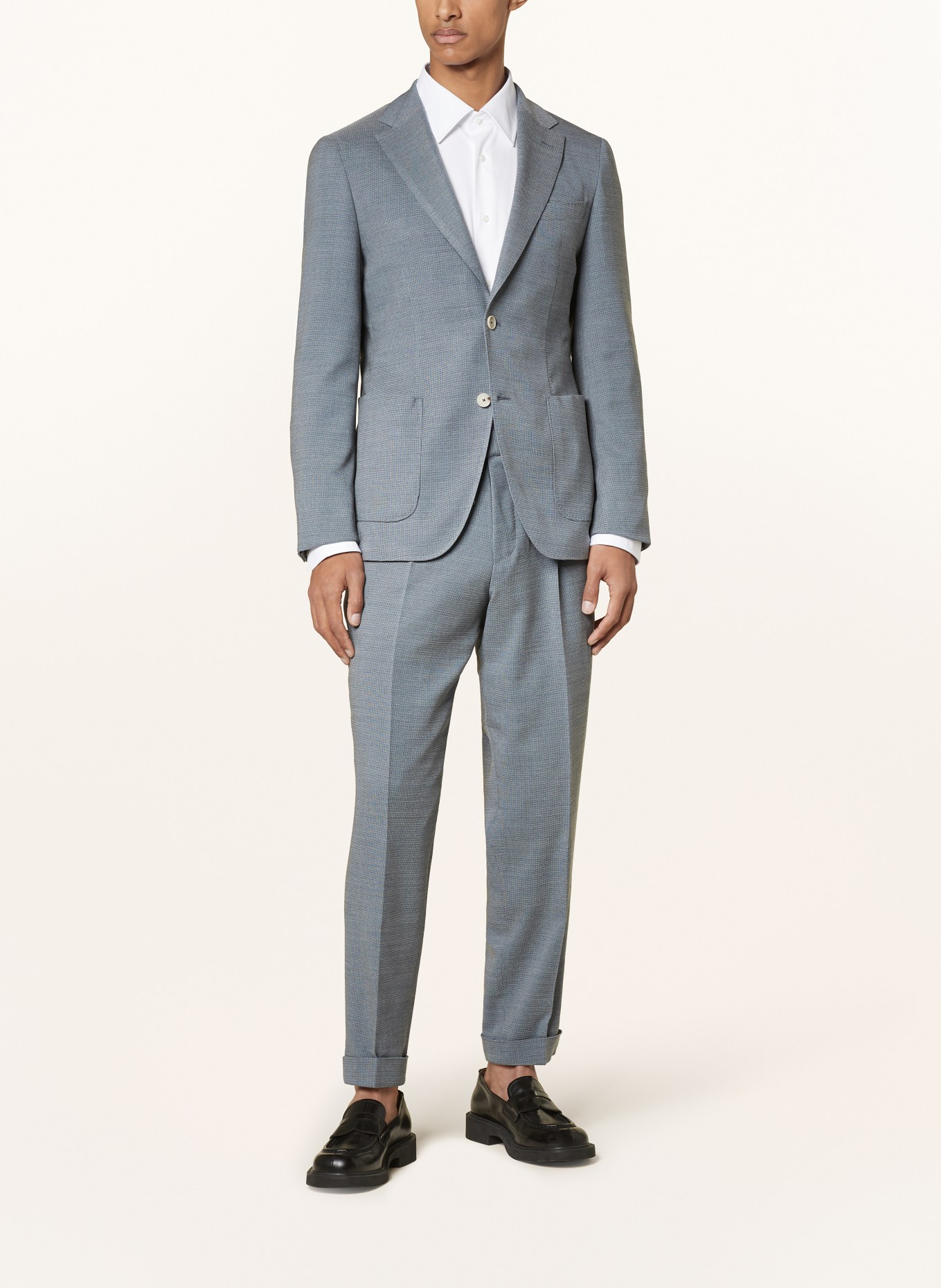 BOSS Anzug HESTON Extra Slim Fit, Farbe: BLAUGRAU (Bild 2)