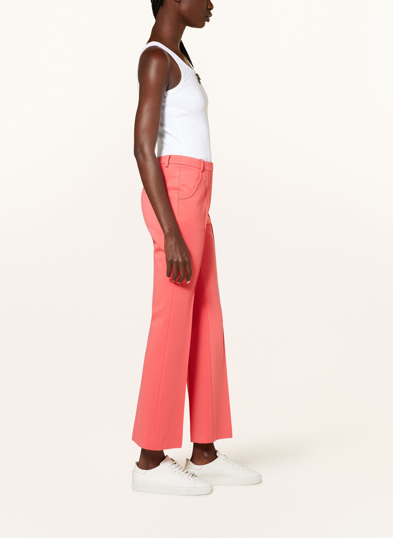 DOROTHEE SCHUMACHER Trousers EMOTIONAL ESSENCE I PANTS, Color: 443 MEDIUM CORAL (Image 4)