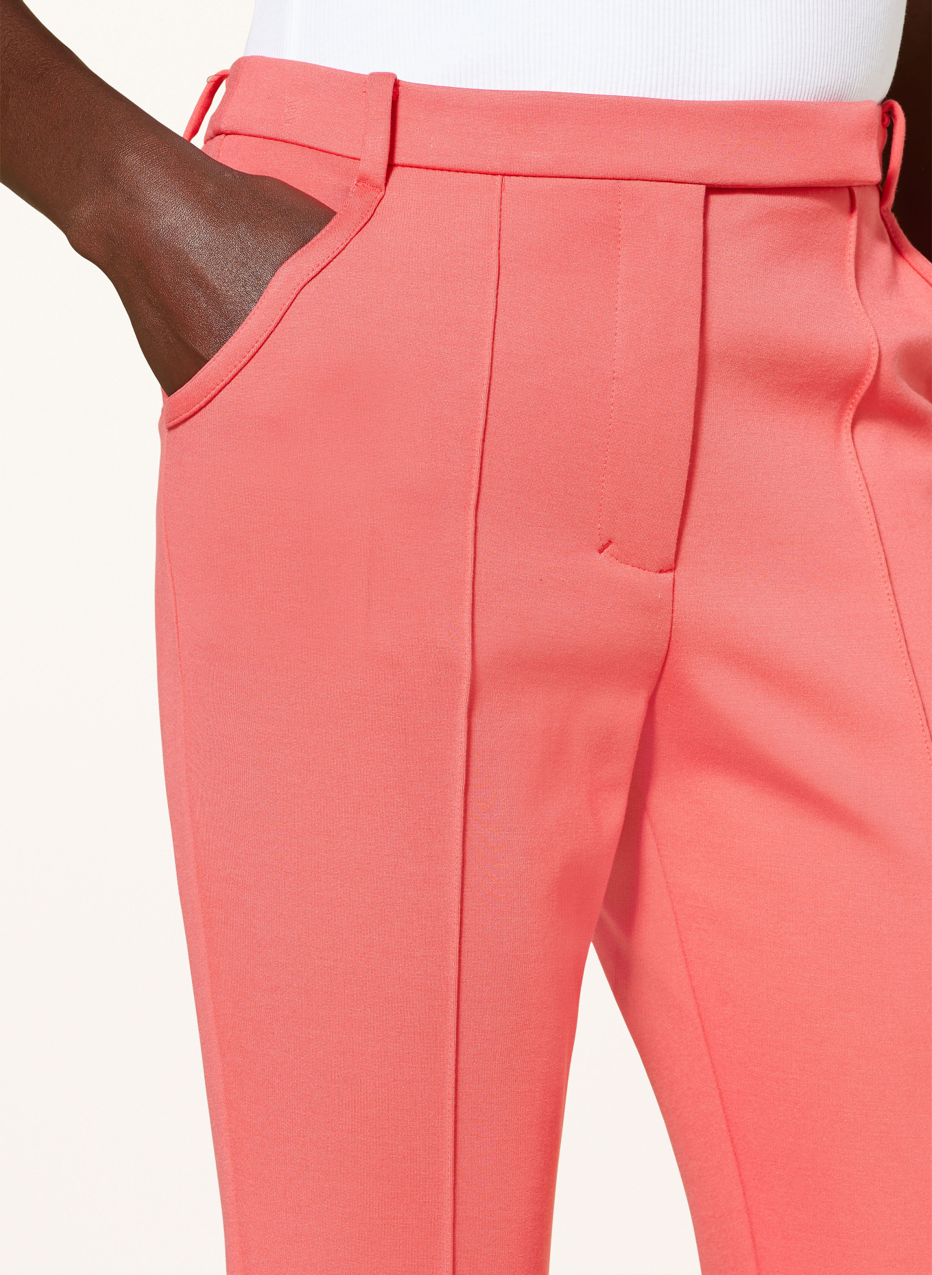 DOROTHEE SCHUMACHER Trousers EMOTIONAL ESSENCE I PANTS, Color: 443 MEDIUM CORAL (Image 5)