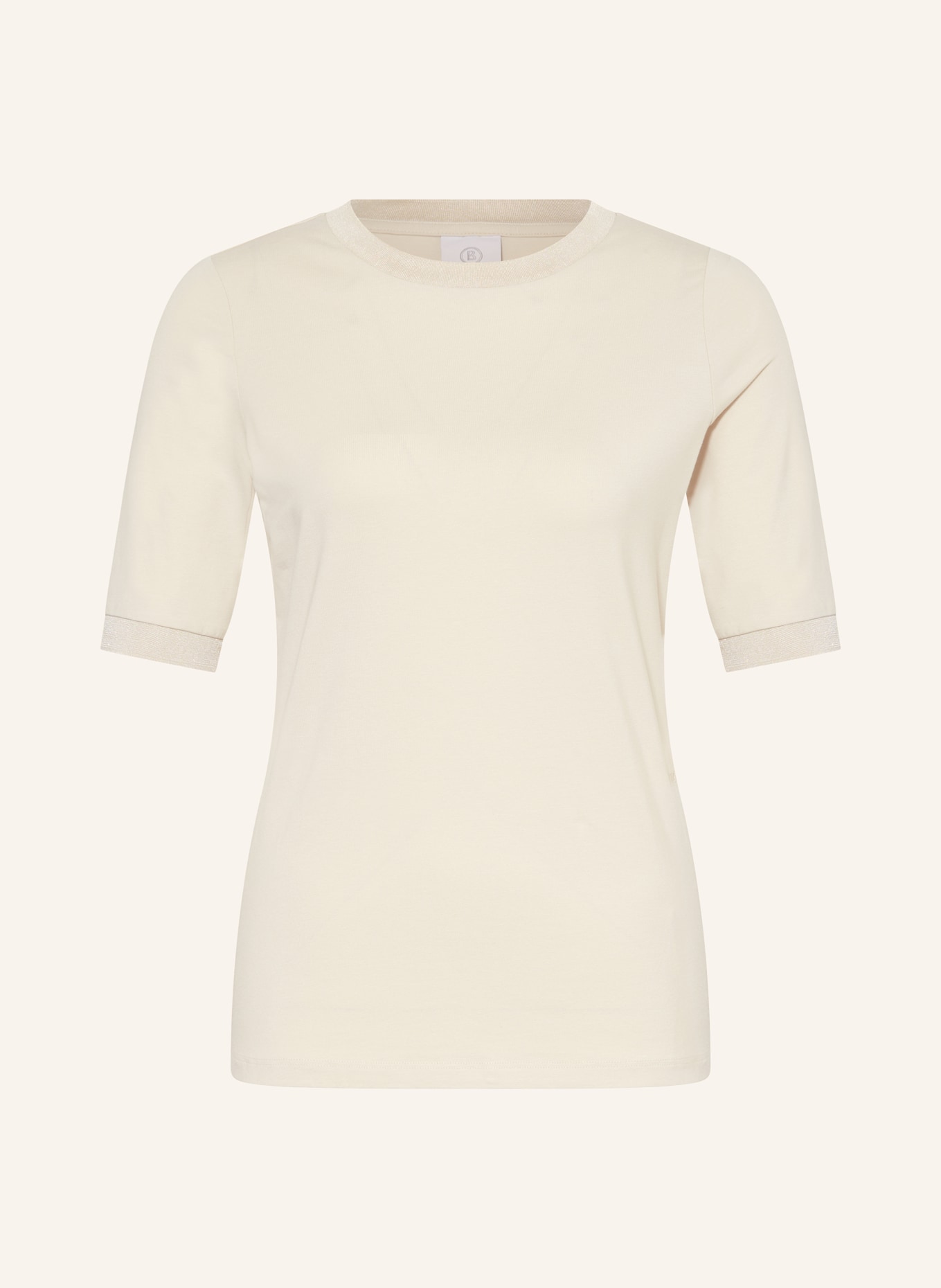 BOGNER T-shirt ALEXI, Color: ECRU (Image 1)