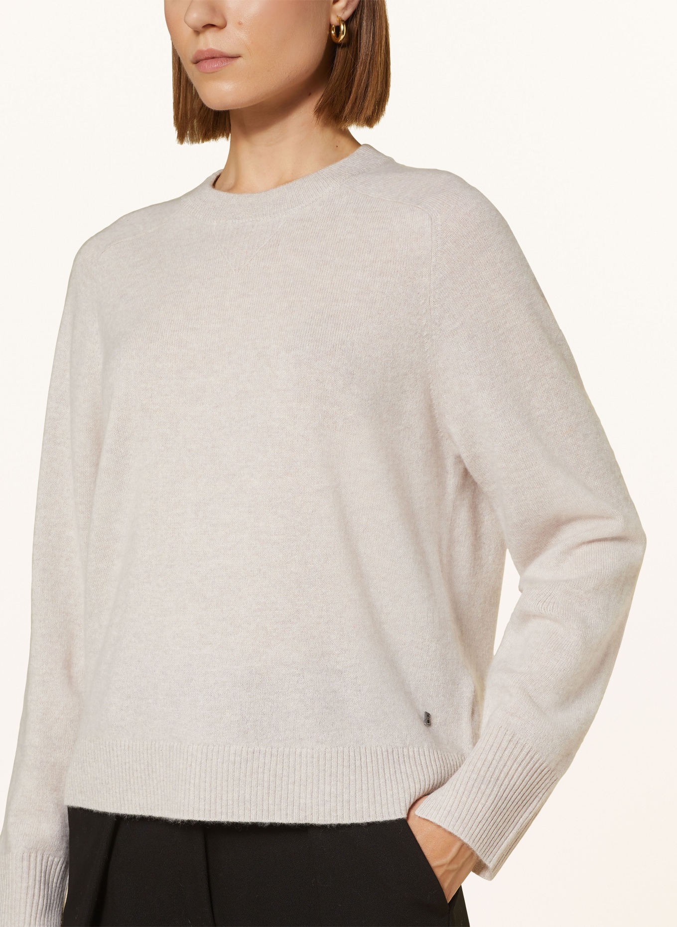 BOGNER Sweater LORANA with cashmere, Color: CREAM (Image 4)