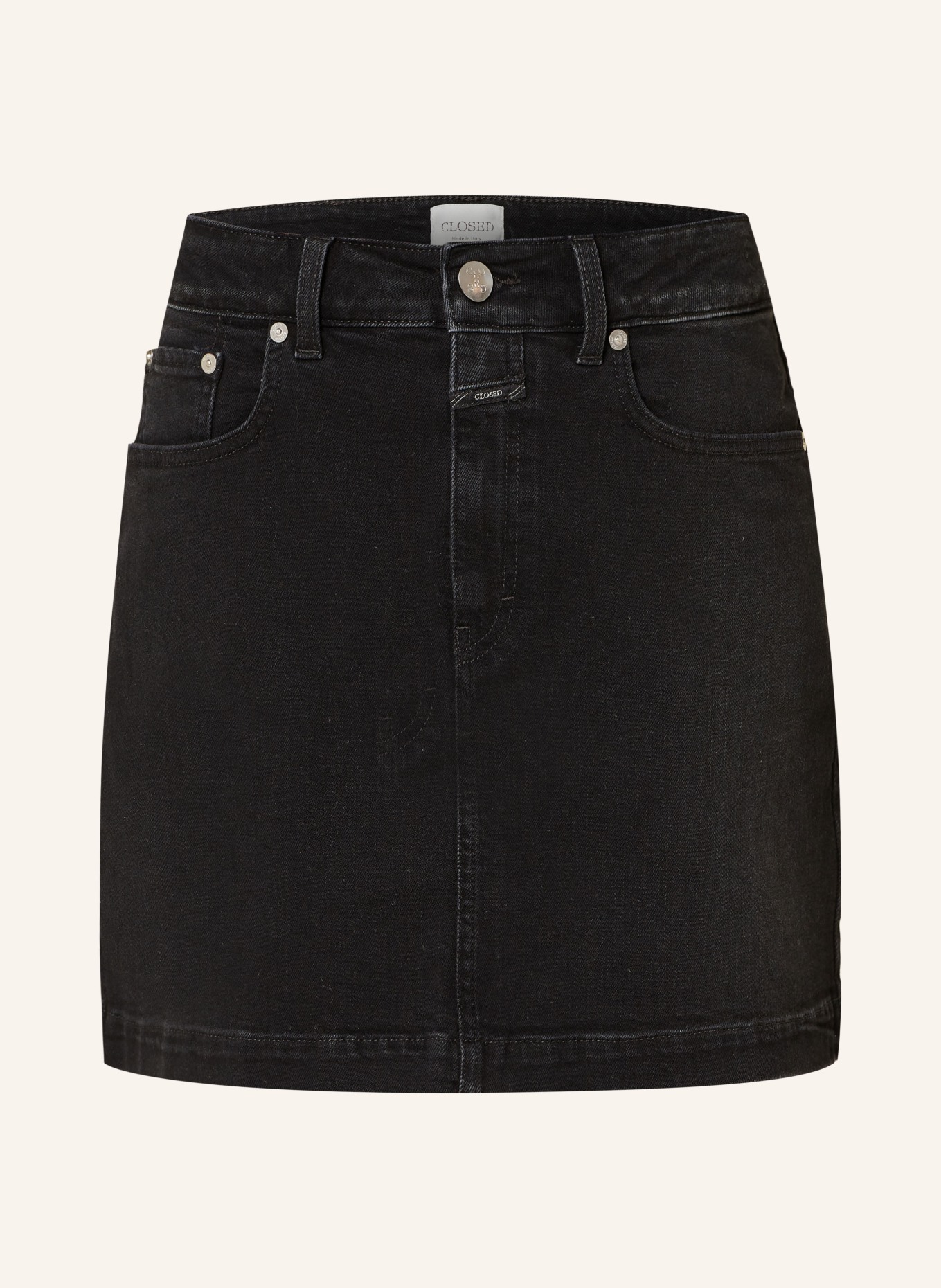 CLOSED Spódnica jeansowa, Kolor: DGY DARK GREY (Obrazek 1)