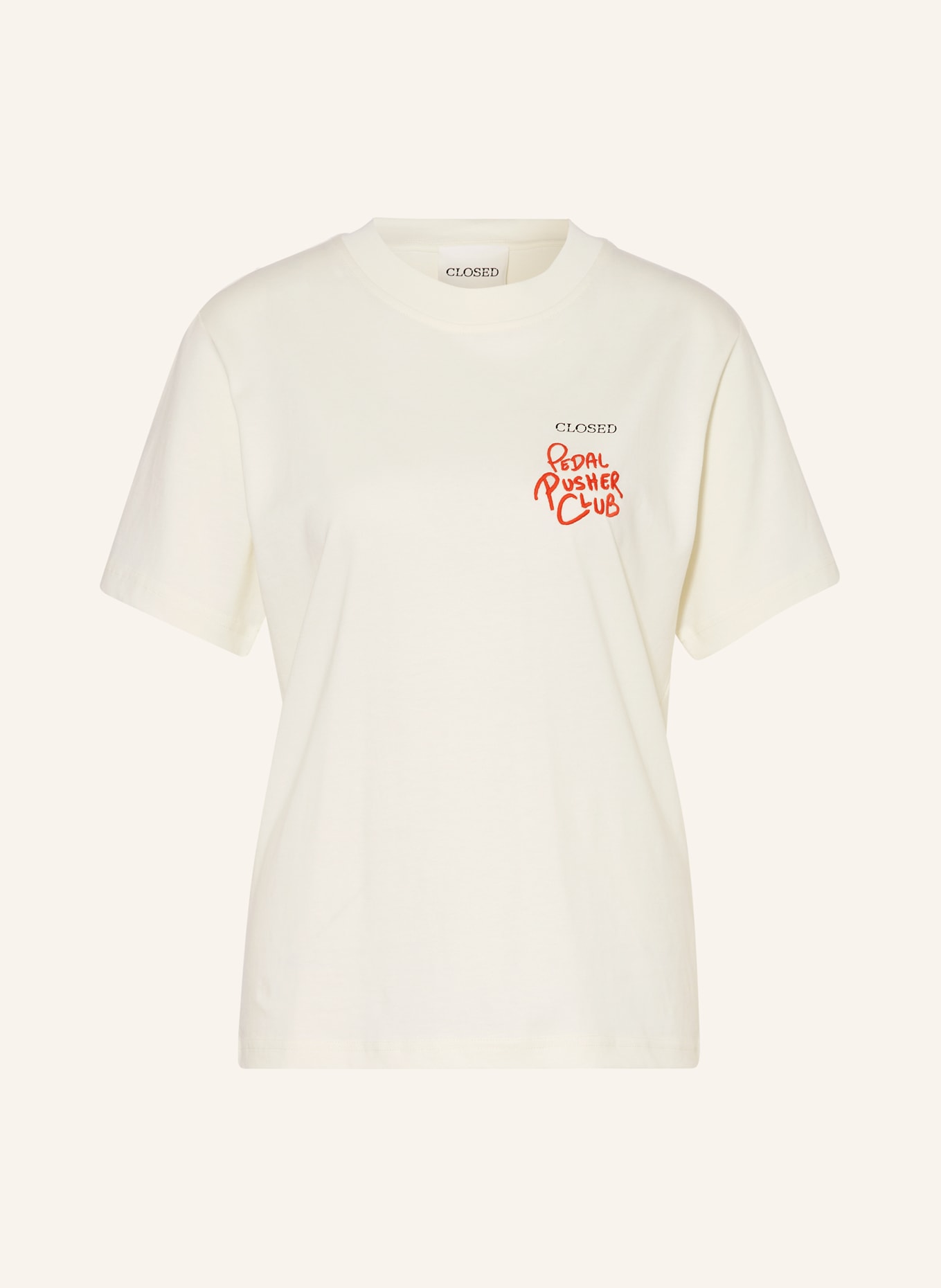 CLOSED T-shirt, Color: LIGHT YELLOW (Image 1)