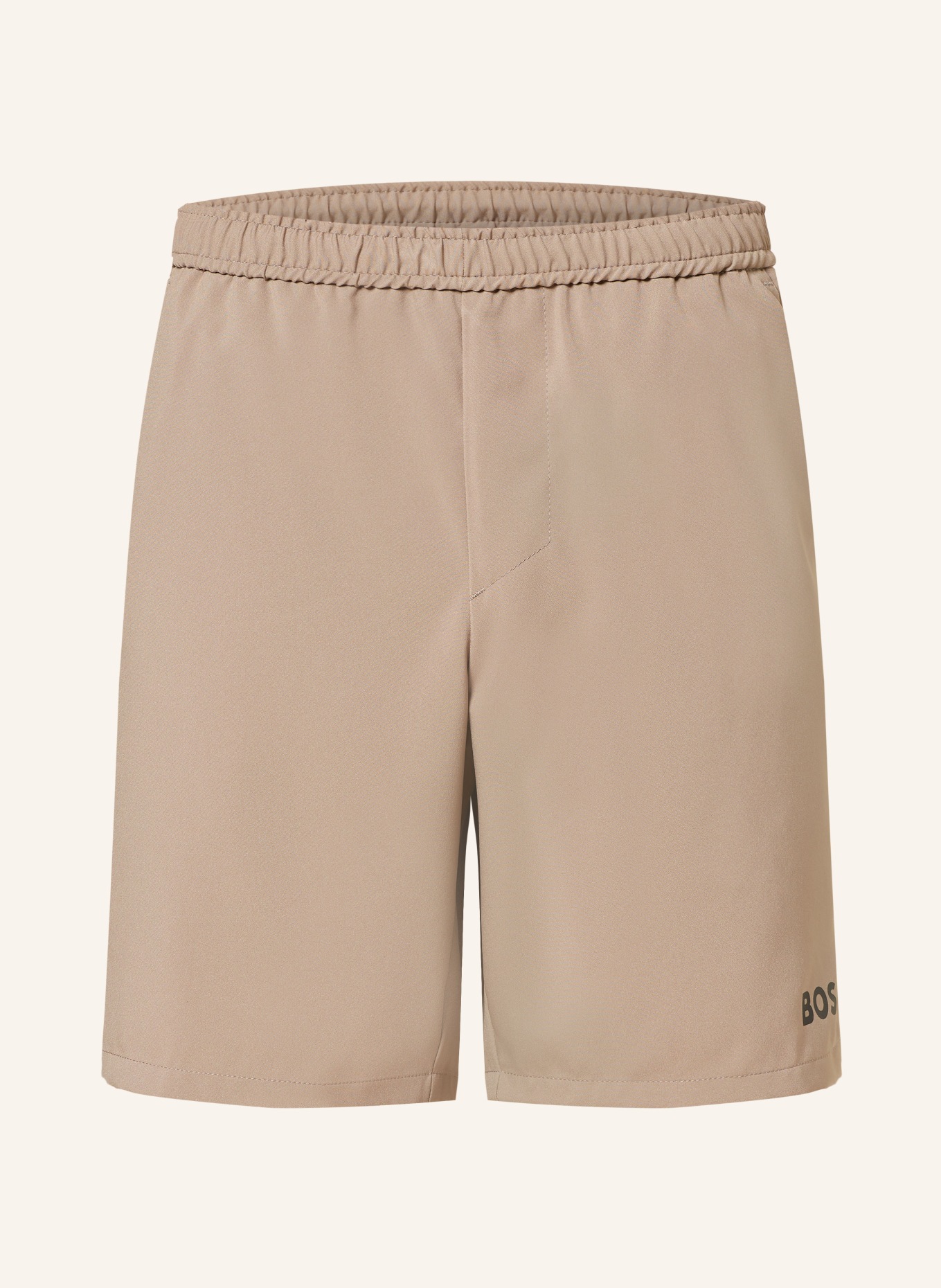 BOSS Tennisshorts, Farbe: HELLBRAUN (Bild 1)