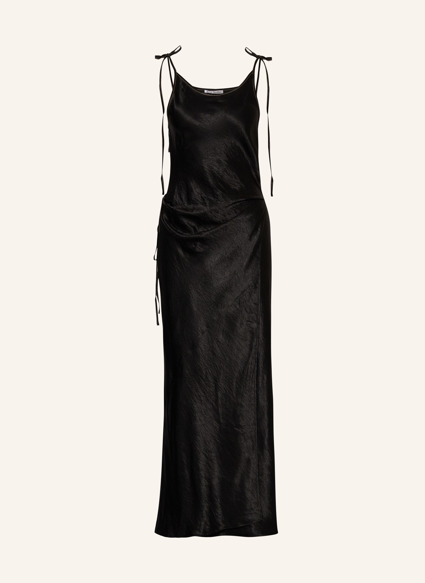 Acne Studios Wrap dress, Color: BLACK (Image 1)
