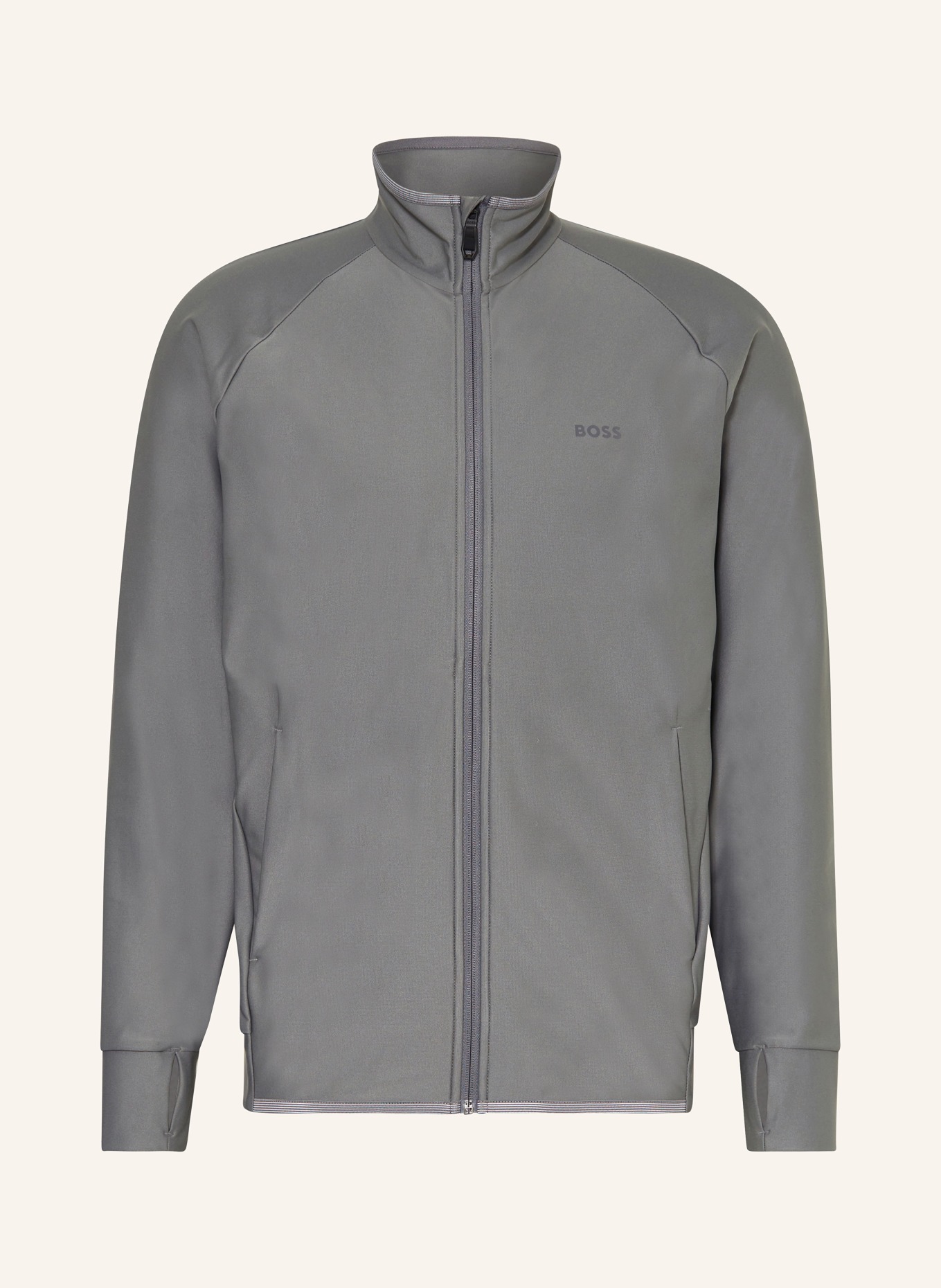 BOSS Sweat jacket SICON ACTIVE, Color: GRAY (Image 1)