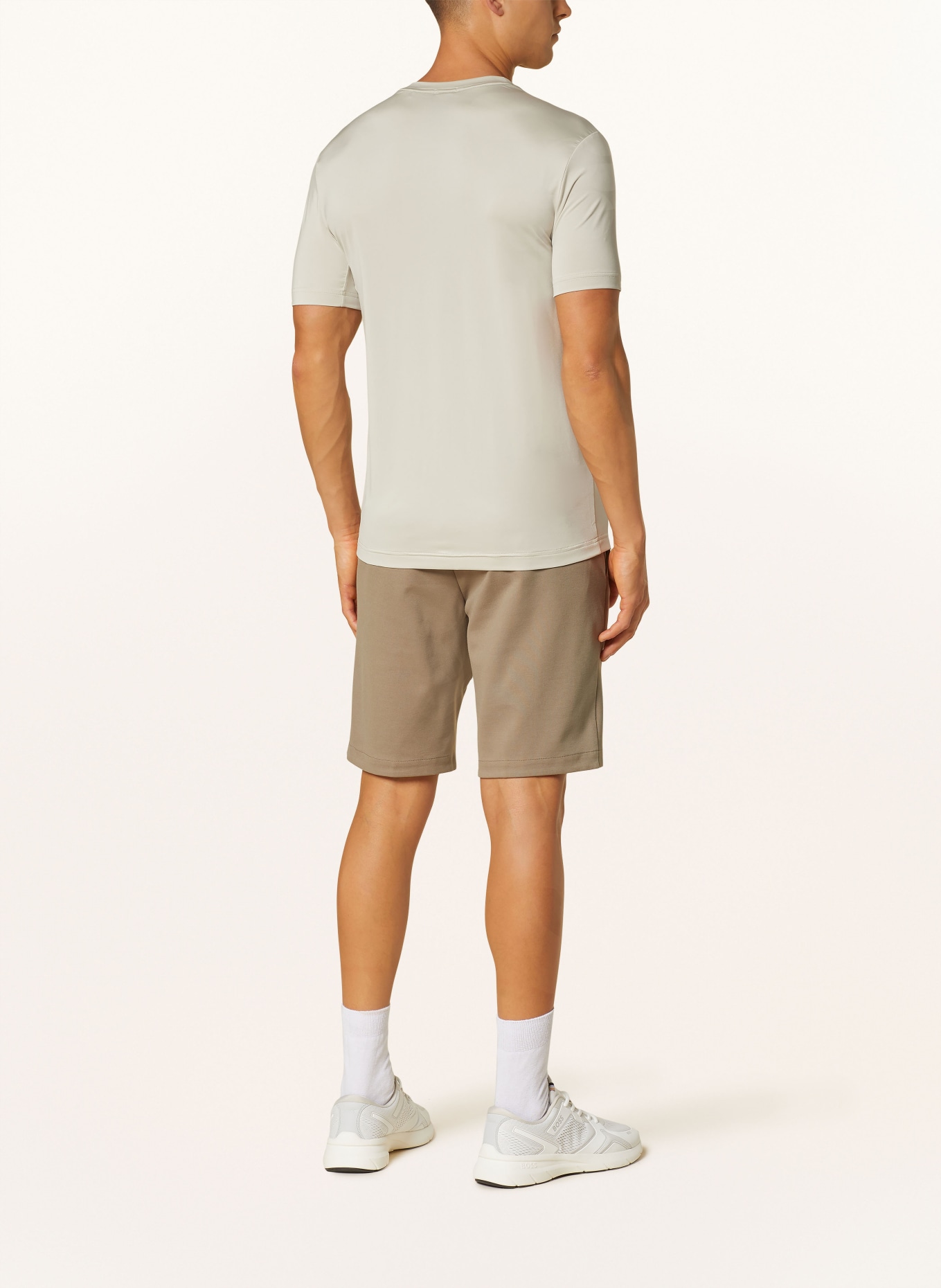 BOSS T-shirt ACTIVE, Color: BEIGE (Image 3)