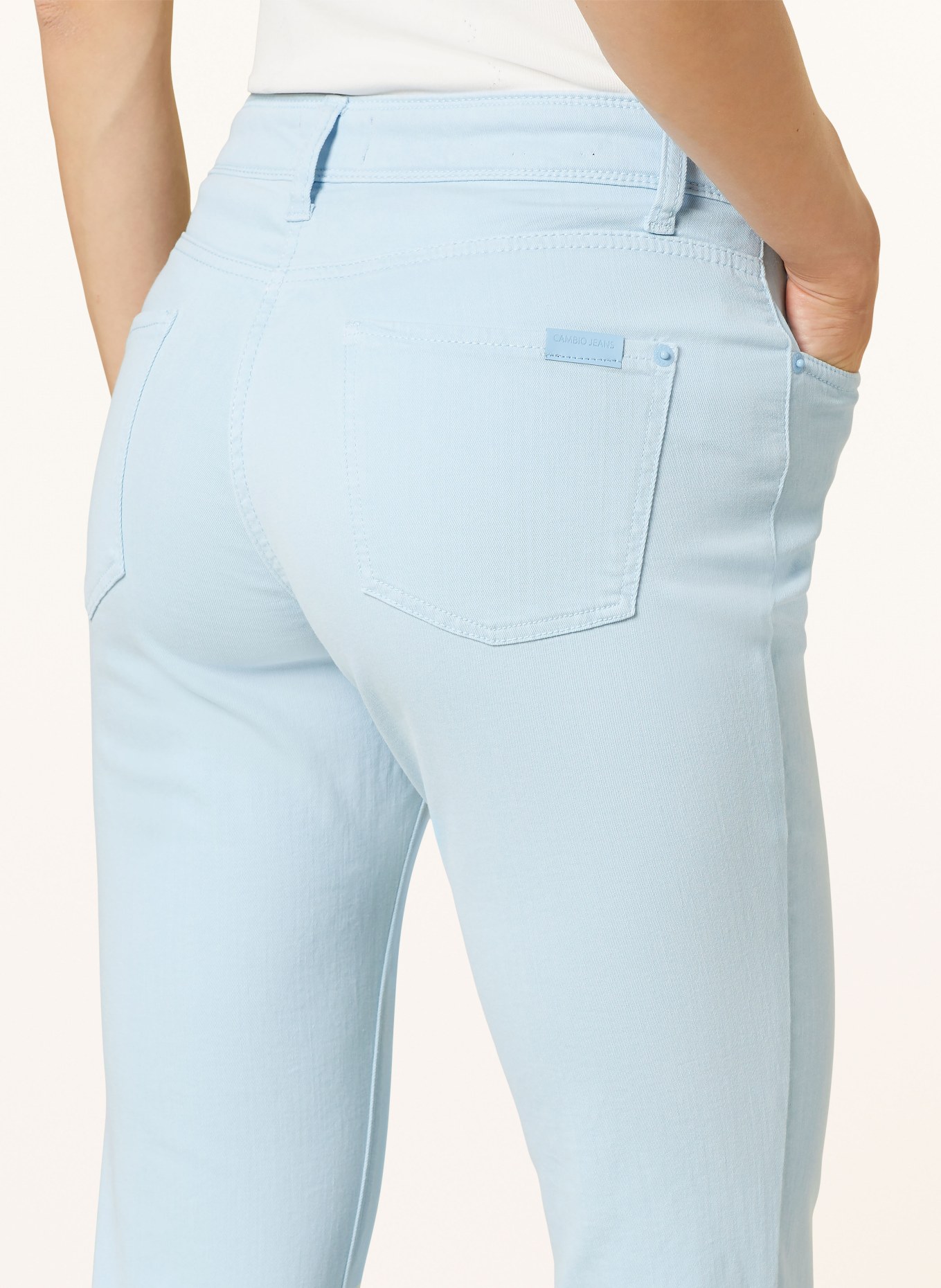 CAMBIO 7/8-Jeans PIPER, Farbe: 408 airy blue (Bild 5)
