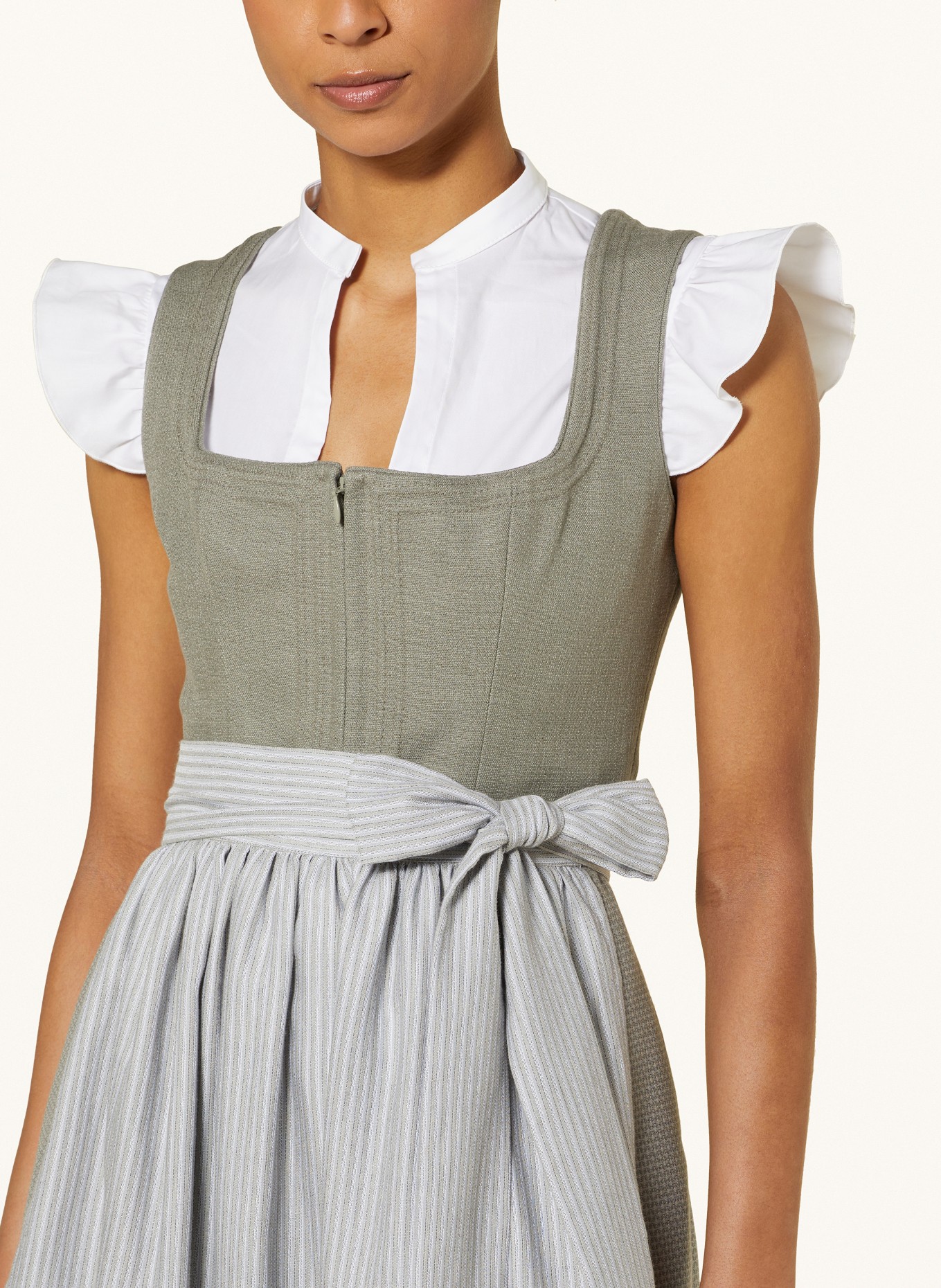 LIMBERRY Dirndl blouse VALERIA, Color: WHITE (Image 3)