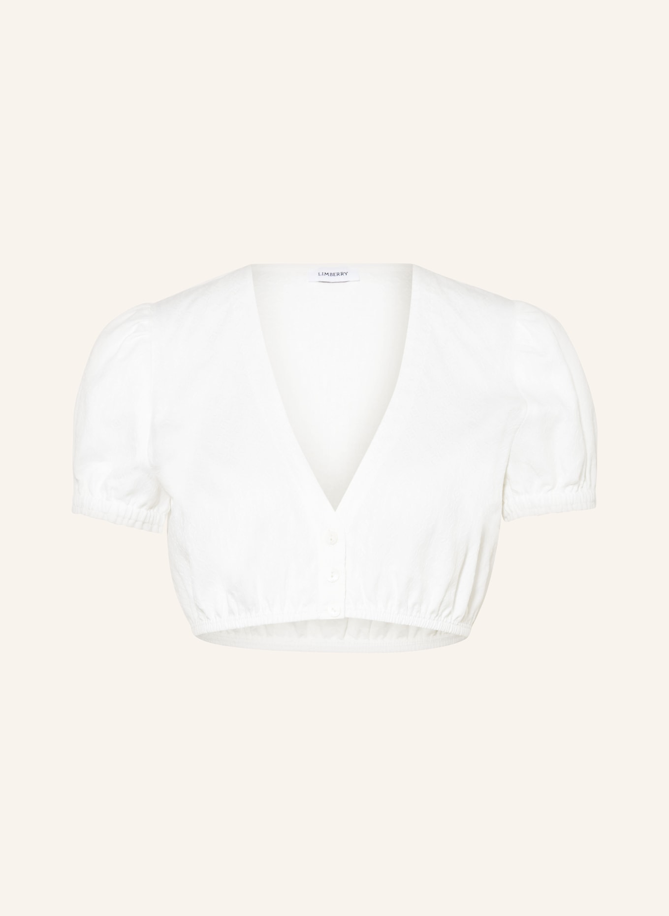 LIMBERRY Dirndl blouse MARIELLA, Color: WHITE (Image 1)