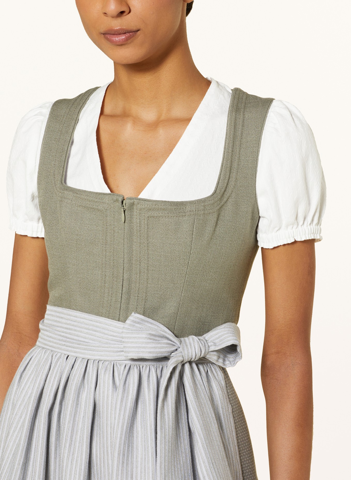 LIMBERRY Dirndl blouse MARIELLA, Color: WHITE (Image 3)