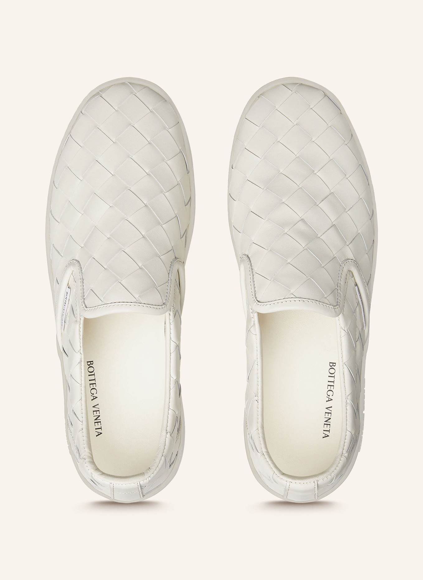 Superga white slip on outlet
