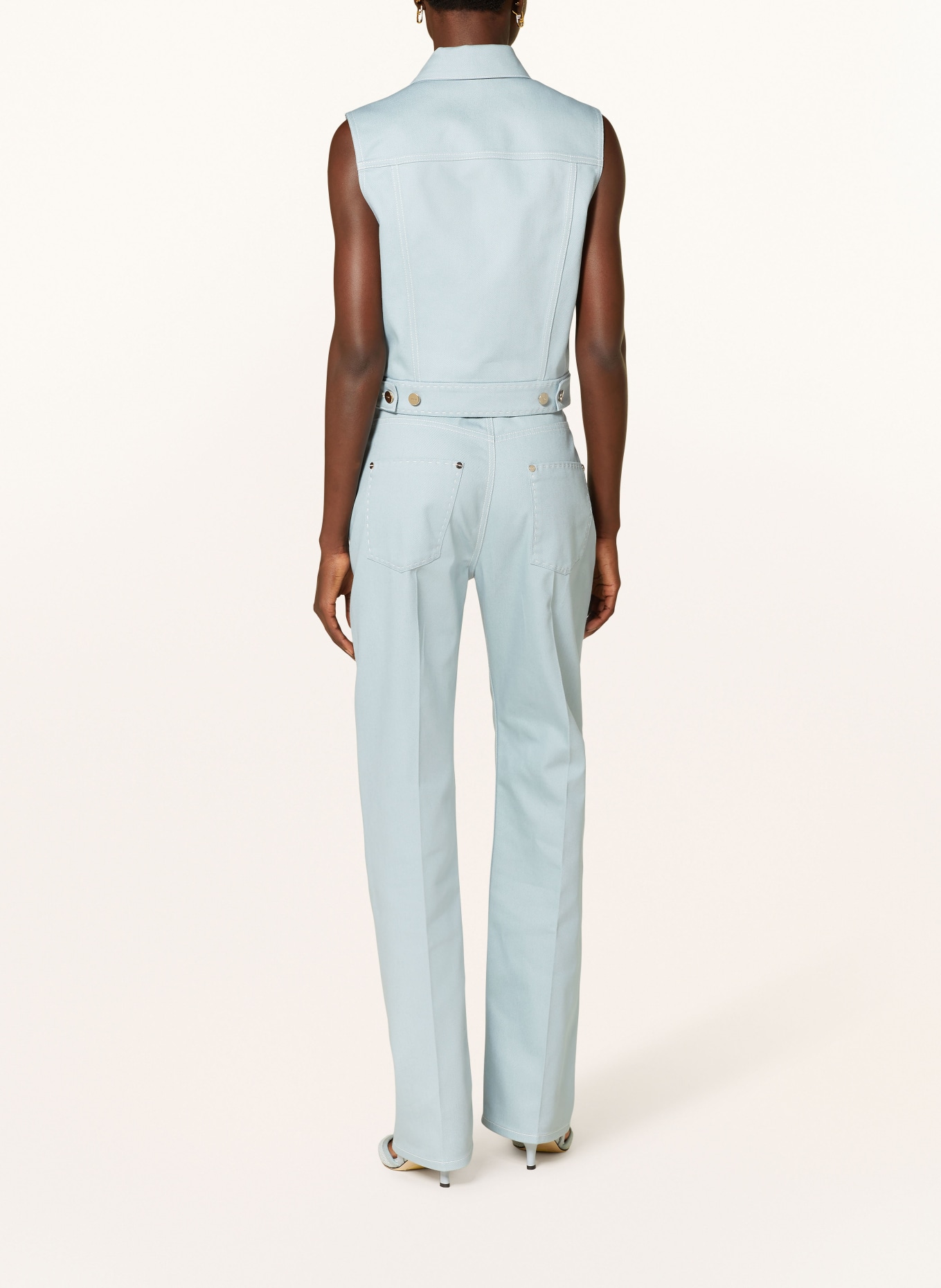 FENDI Straight Jeans: F08S8 PALE BLUE
