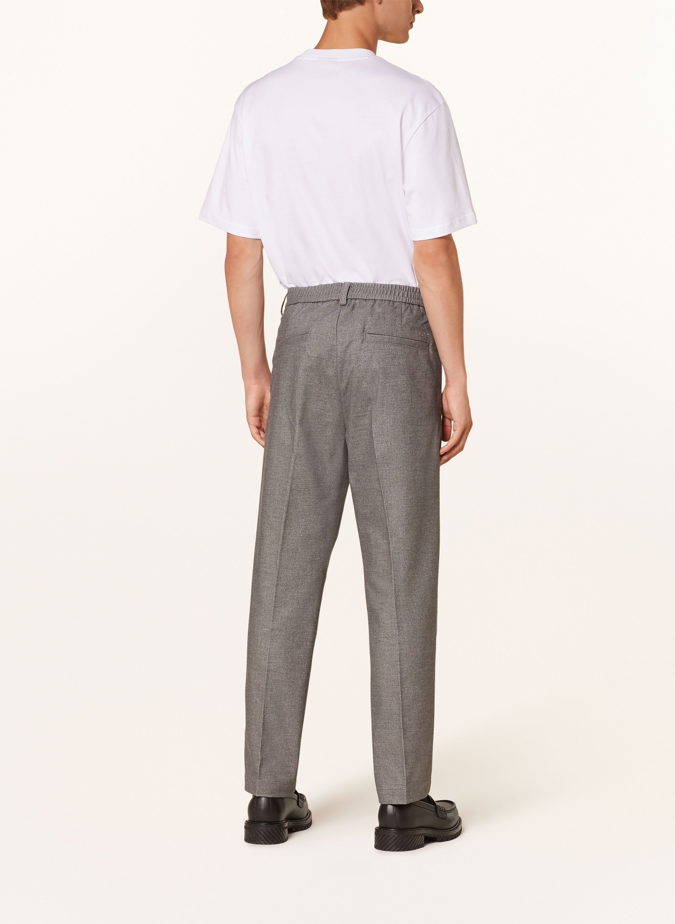 HUGO Trousers RANDY243 regular fit, Color: GRAY (Image 3)