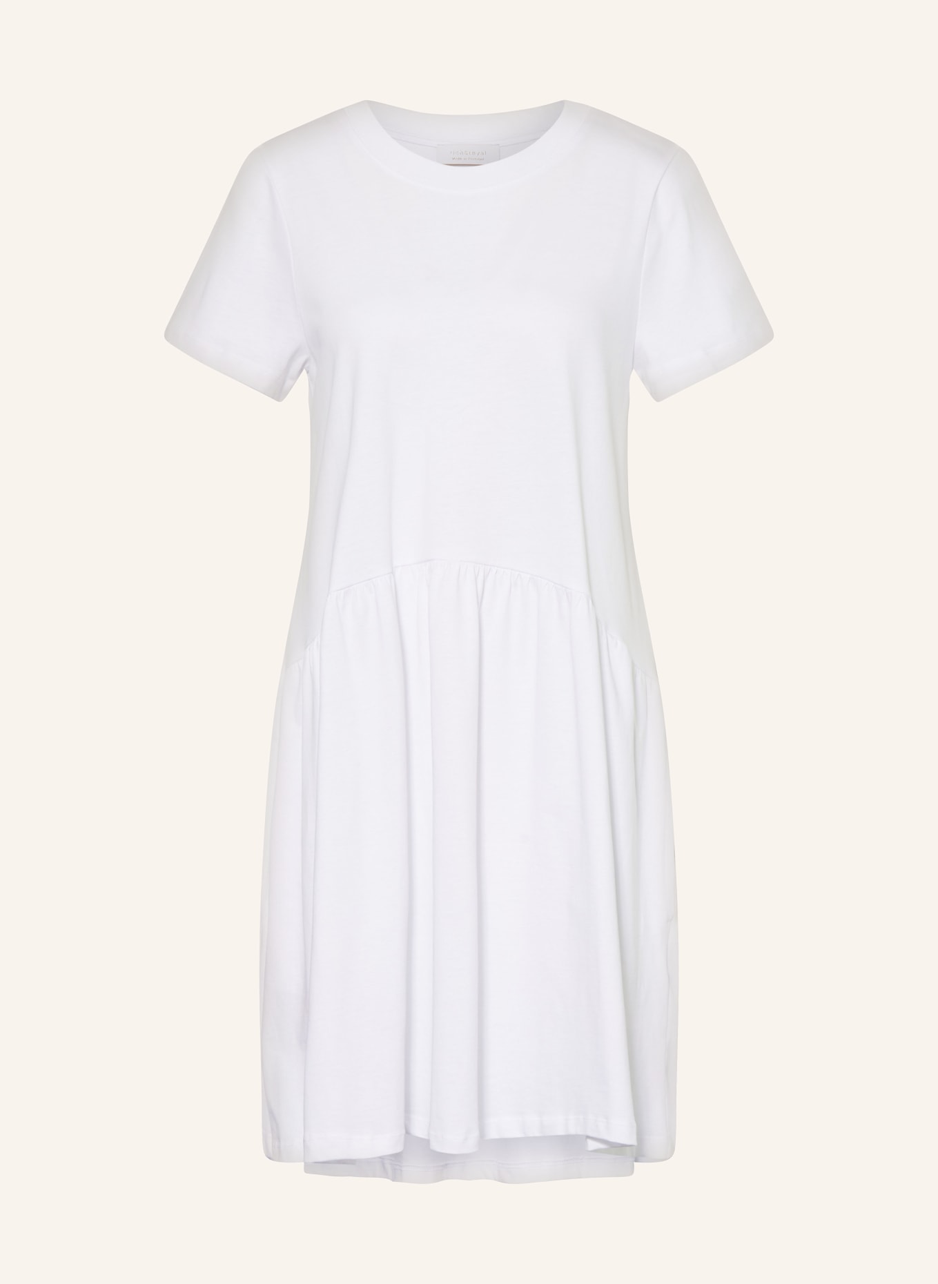 rich&royal Jersey dress, Color: WHITE (Image 1)