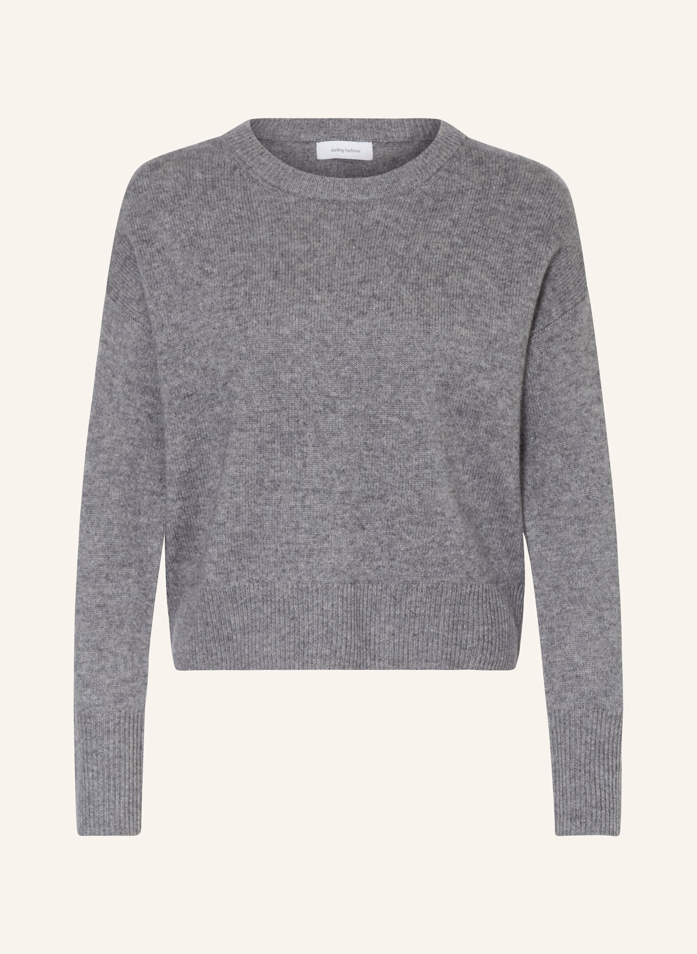 darling harbour Cashmere-Pullover, Farbe: GRAU MELANGE (Bild 1)