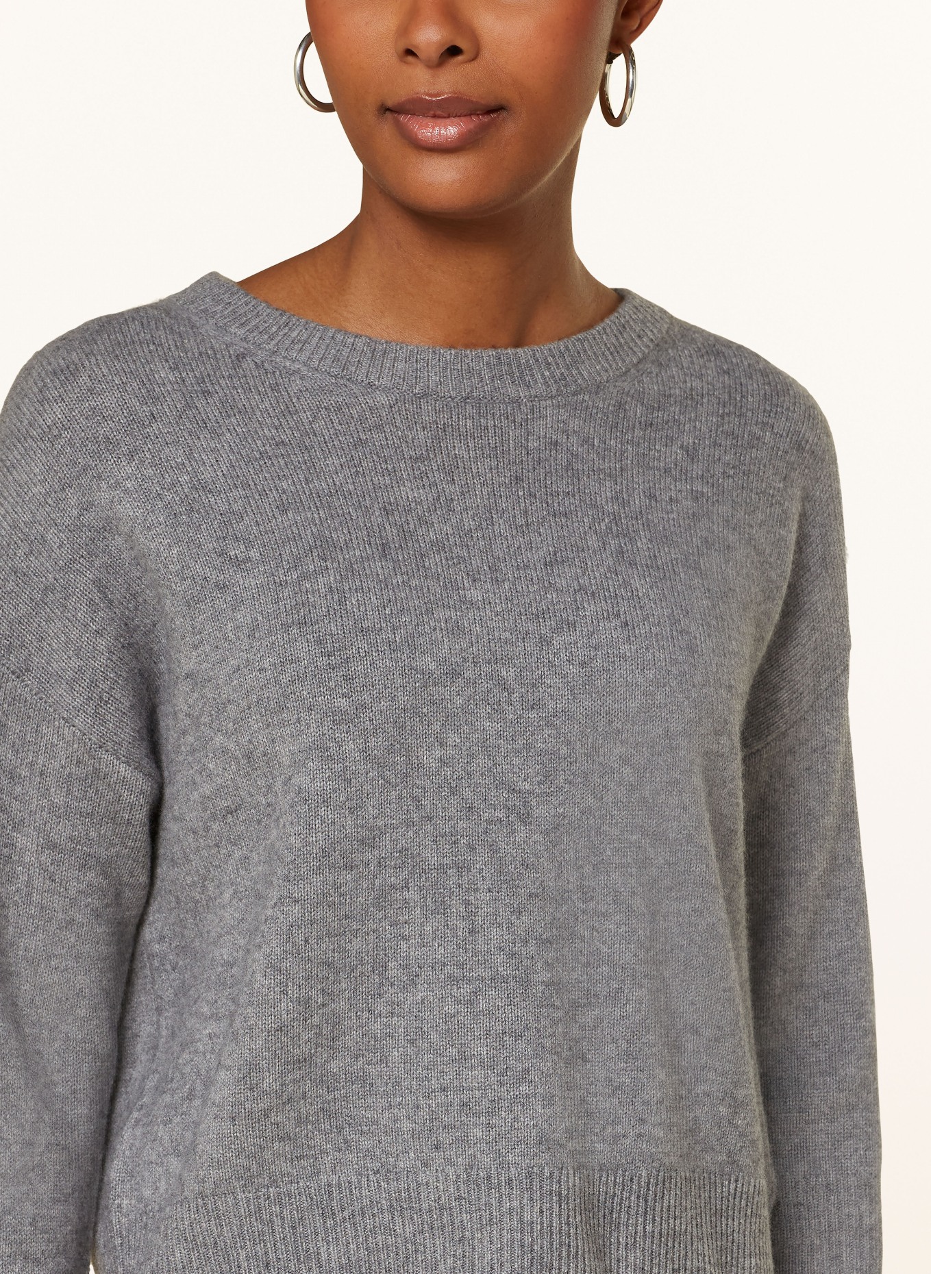 darling harbour Cashmere-Pullover, Farbe: GRAU MELANGE (Bild 4)