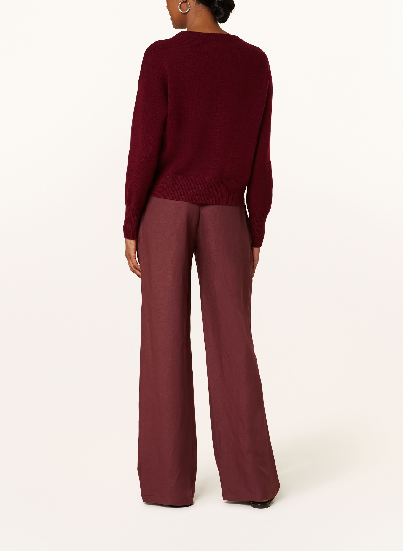 darling harbour Cashmere sweater, Color: BORDEAUX (Image 3)