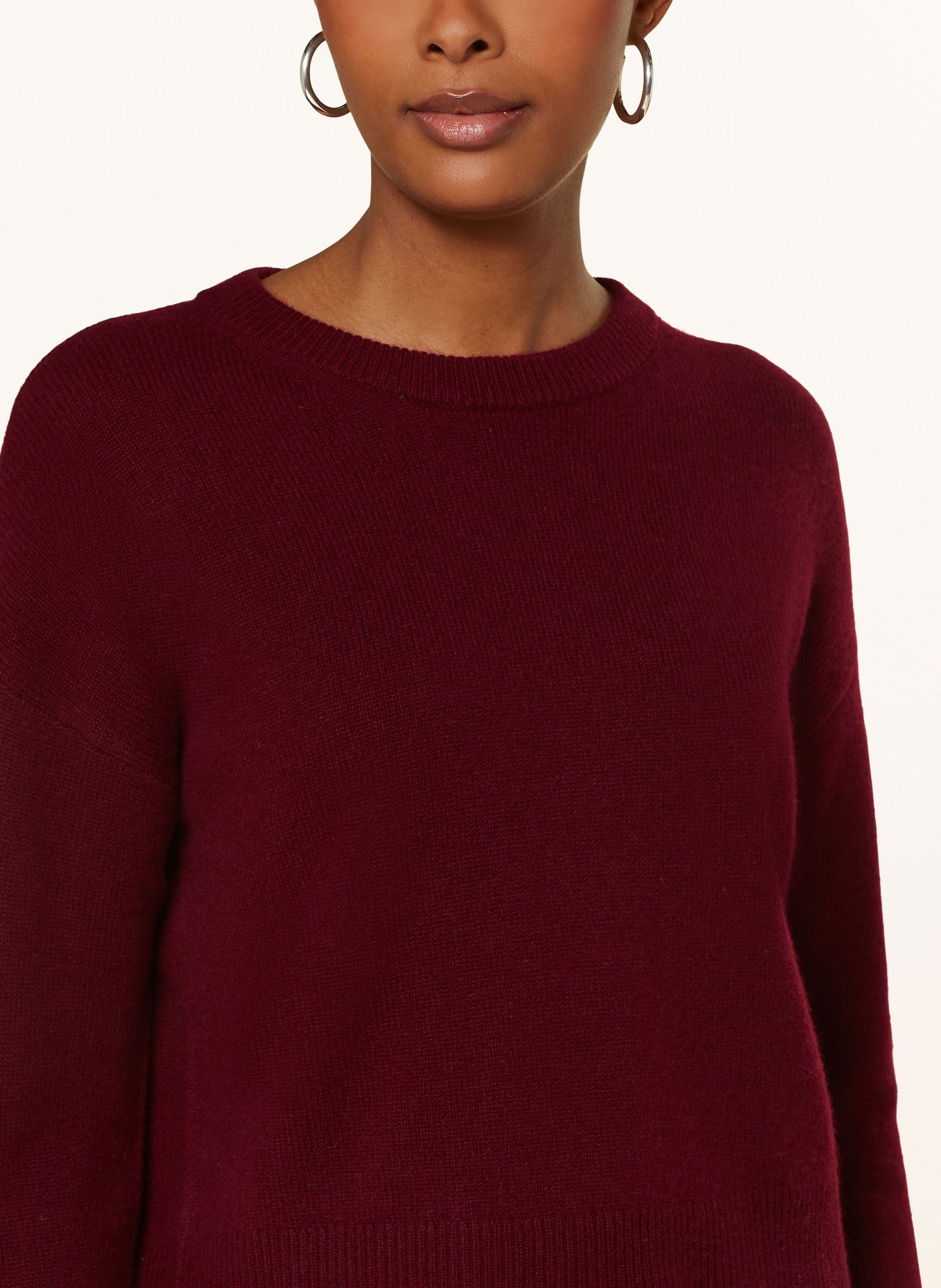 darling harbour Cashmere sweater, Color: BORDEAUX (Image 4)