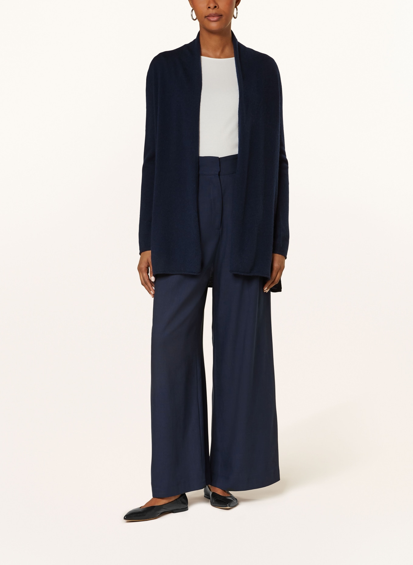 darling harbour Strickhülle aus Cashmere: MARINE