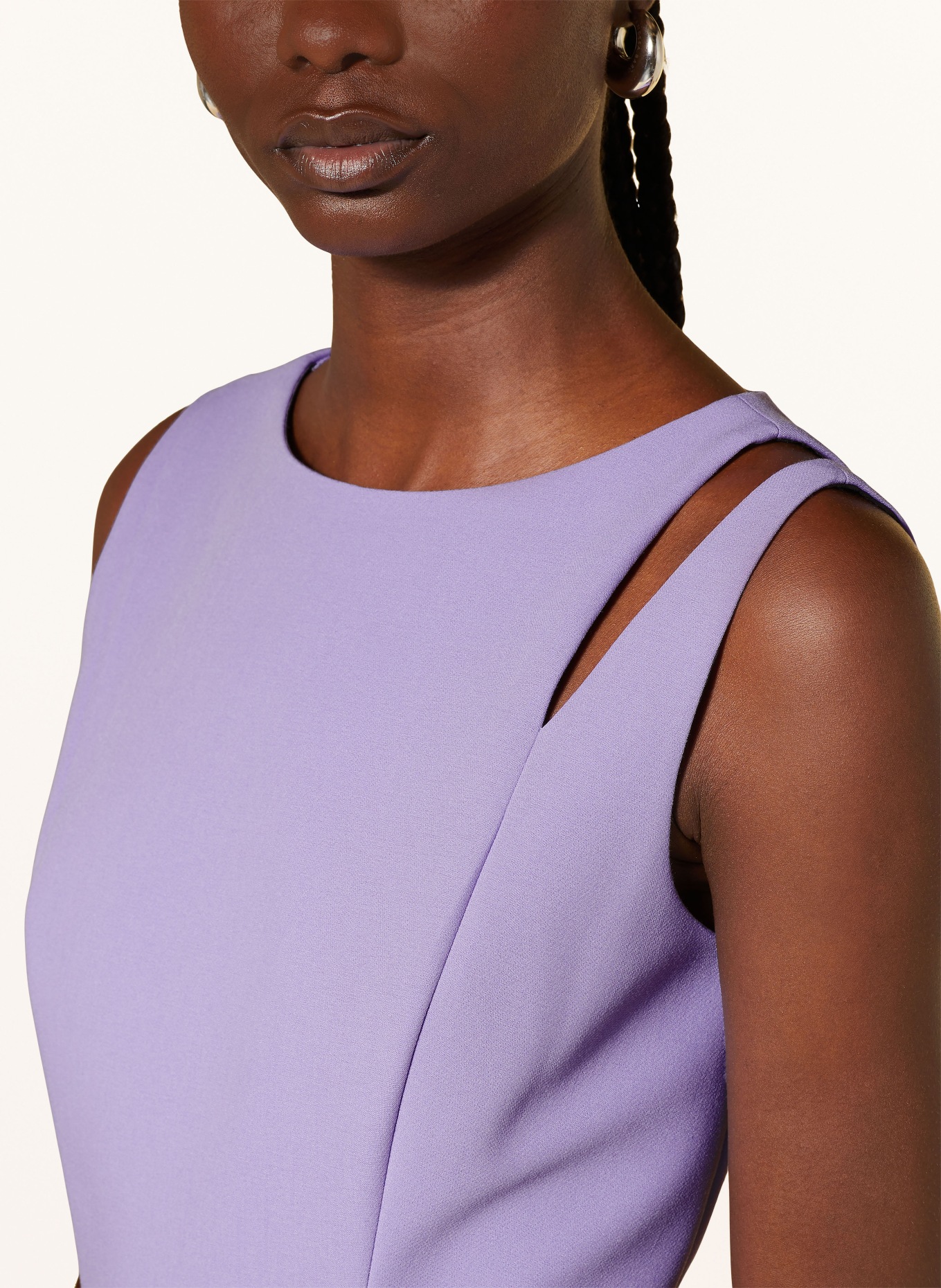 HUGO Kleid KISUNA mit Cut-out, Farbe: LILA (Bild 4)