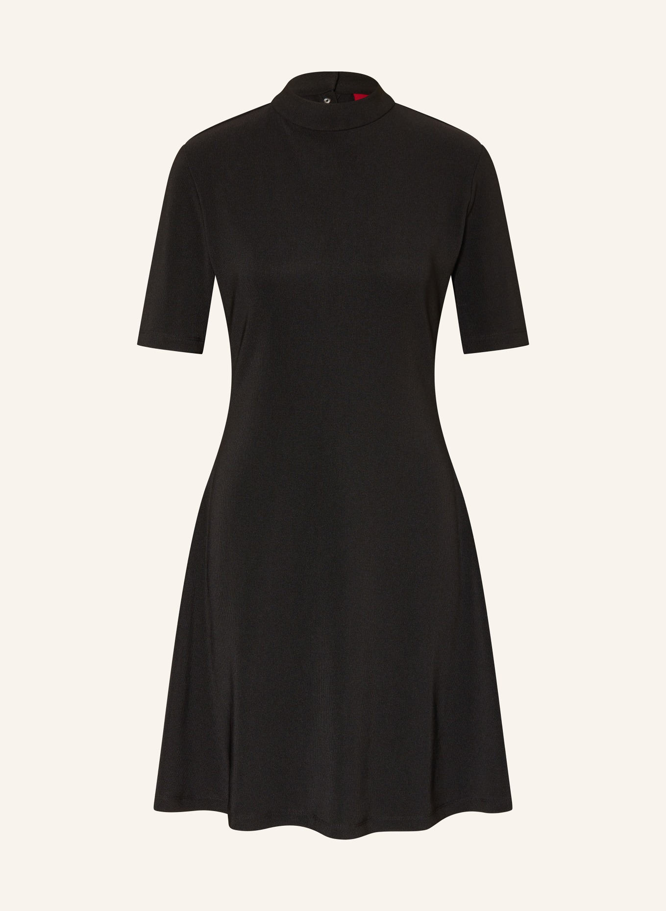 HUGO Jersey dress NEDESI, Color: BLACK (Image 1)