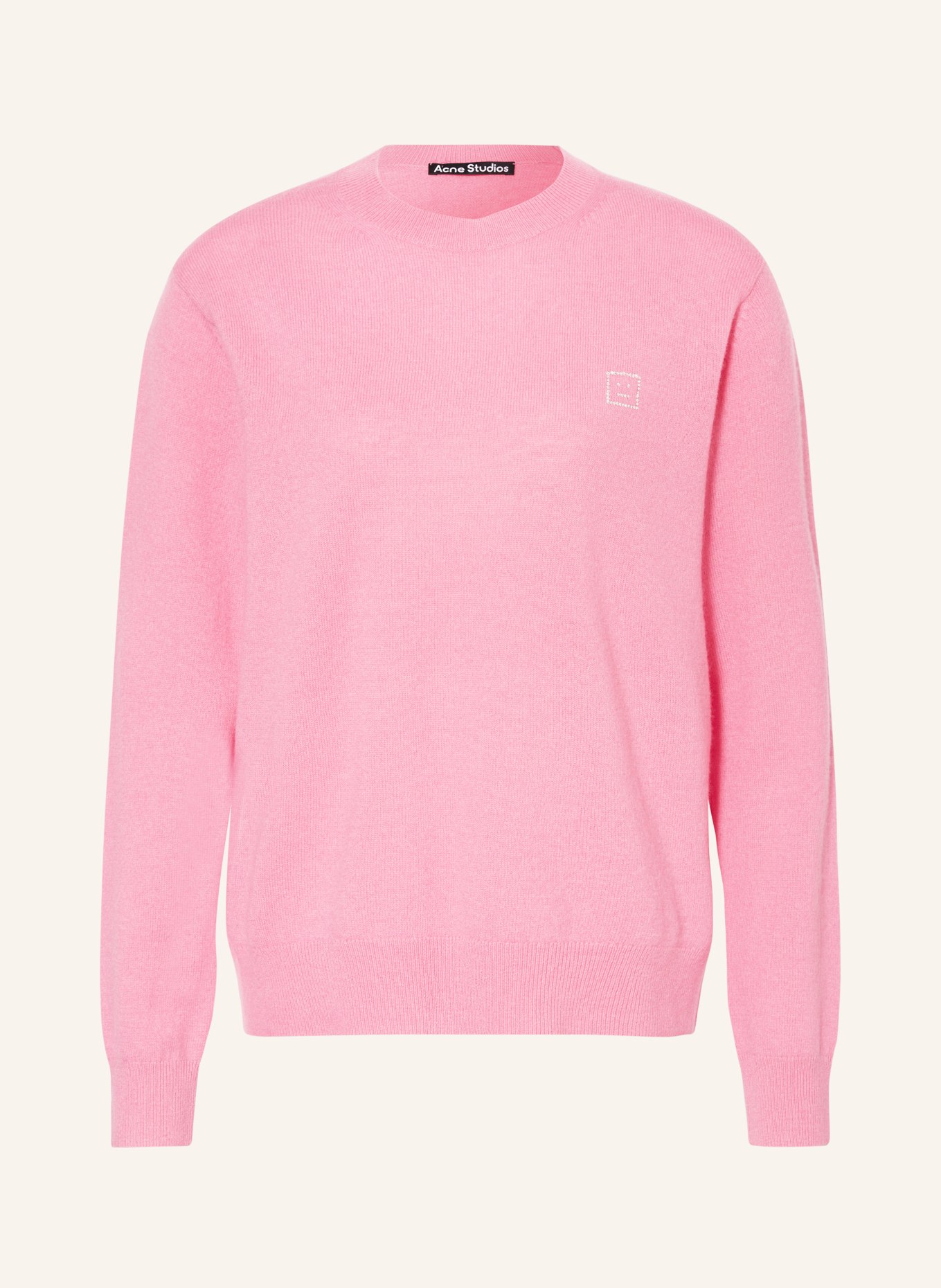 Acne Studios Sweater with decorative gems, Color: PINK (Image 1)