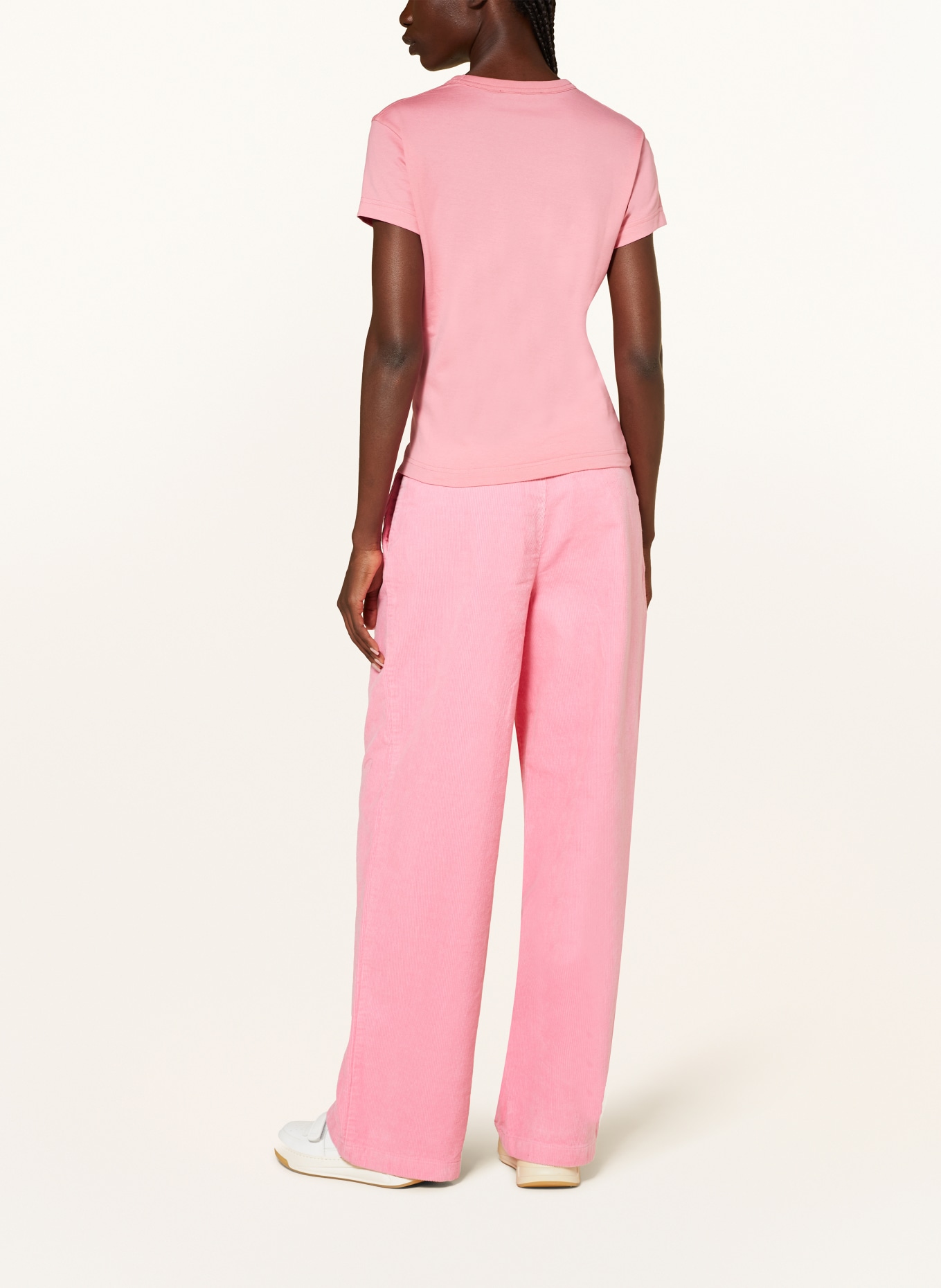 Acne Studios T-shirt with decorative gems, Color: PINK (Image 3)