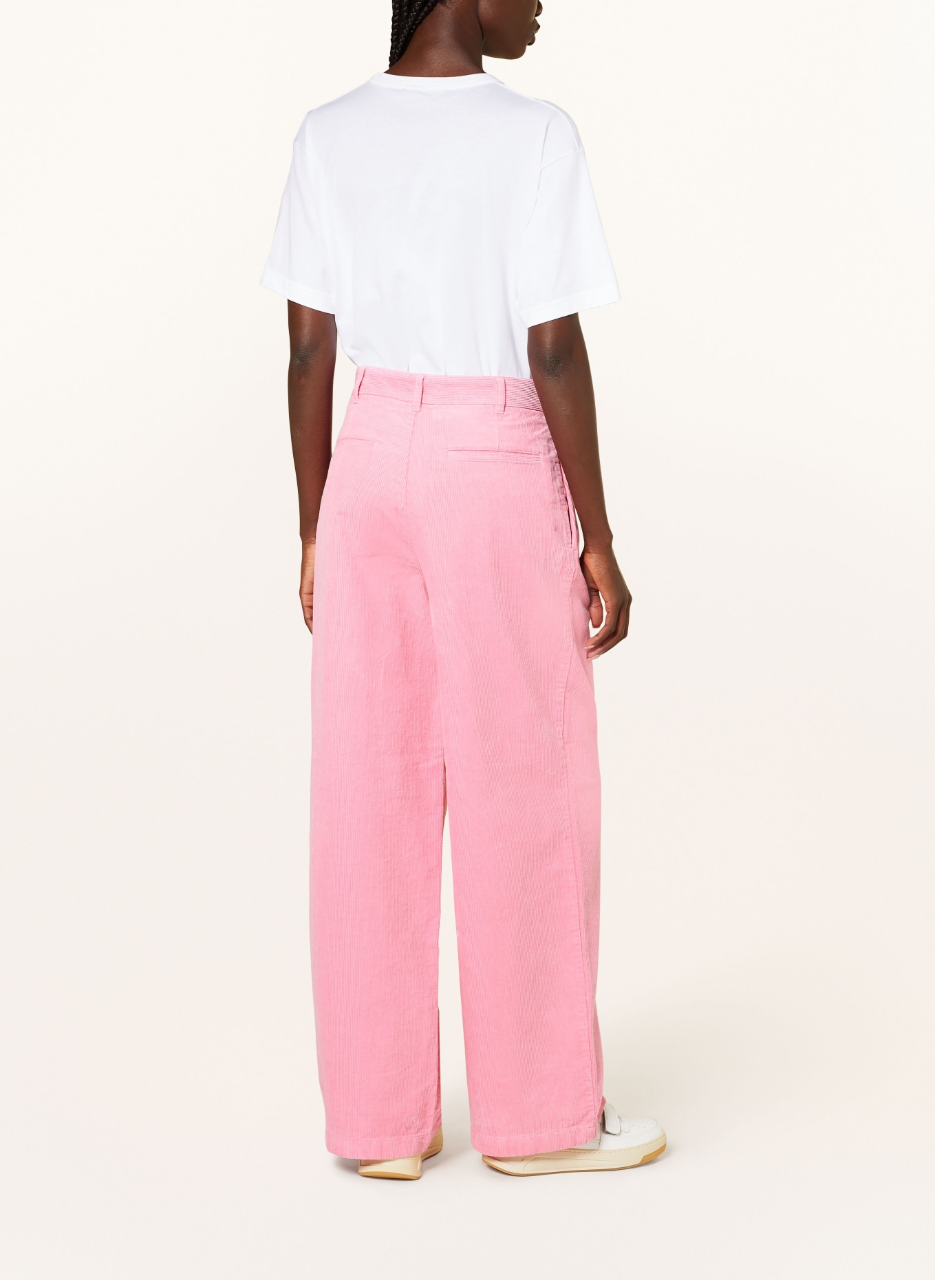 Acne Studios Corduroy trousers, Color: PINK (Image 3)