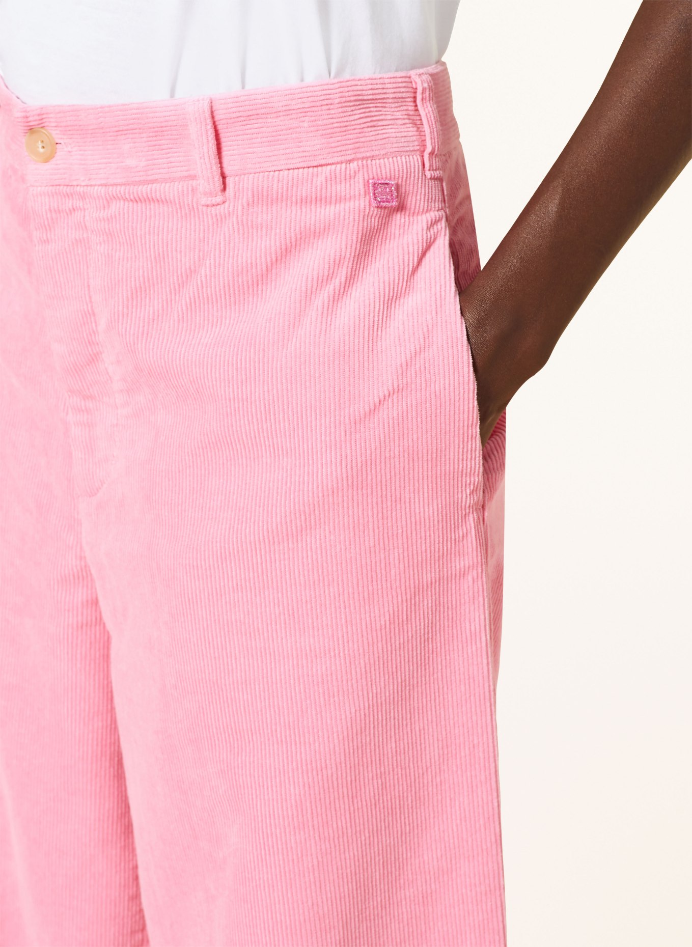 Acne Studios Corduroy trousers, Color: PINK (Image 5)