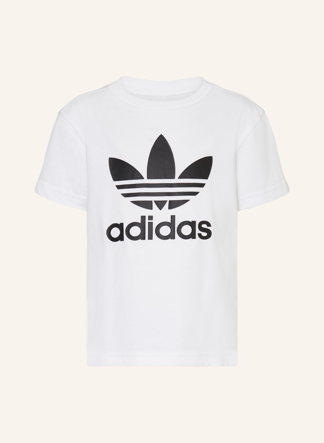 adidas Originals T-Shirt TREFOIL, Farbe: WEISS (Bild 1)