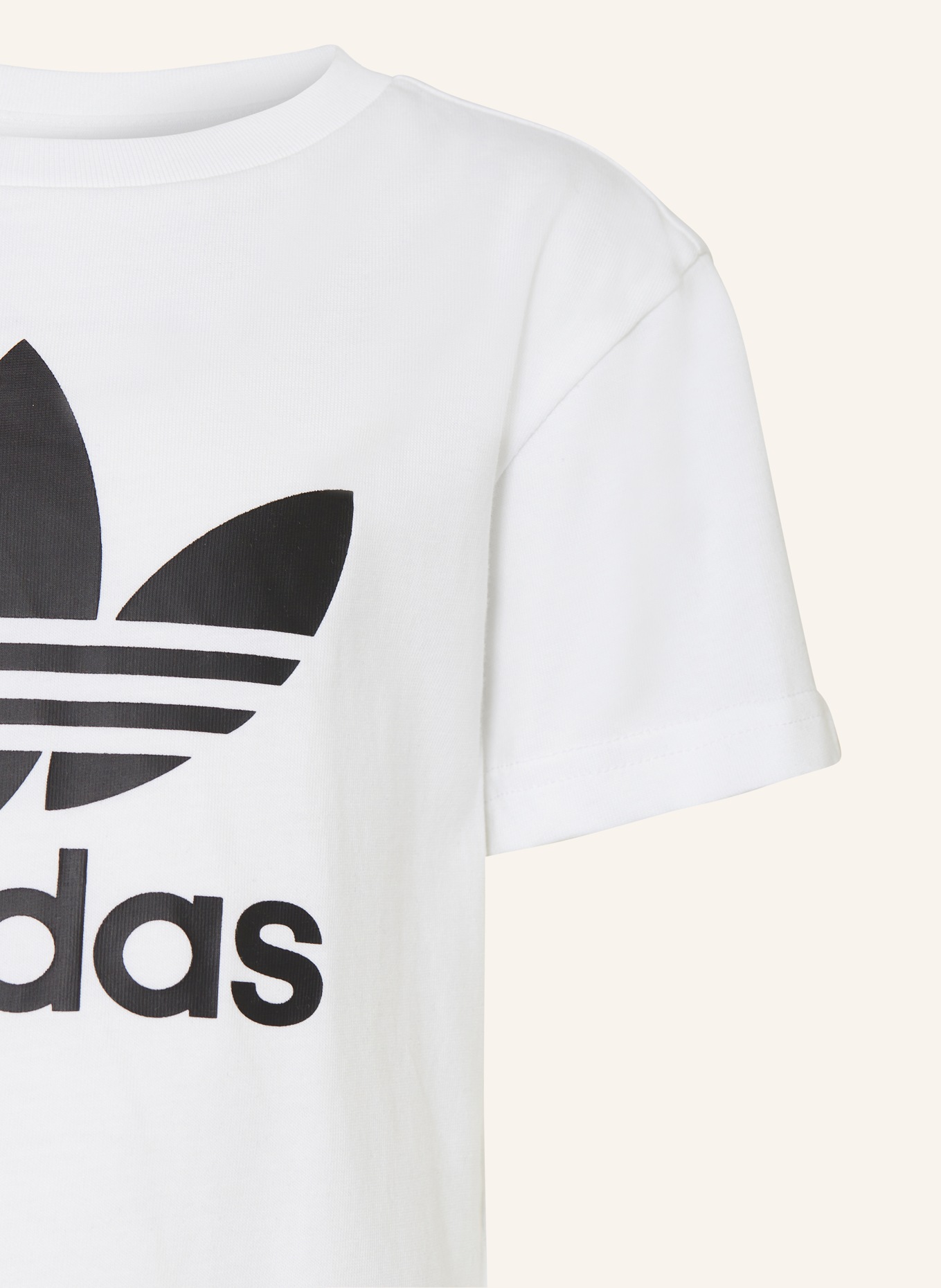 adidas Originals T-Shirt TREFOIL, Farbe: WEISS (Bild 3)