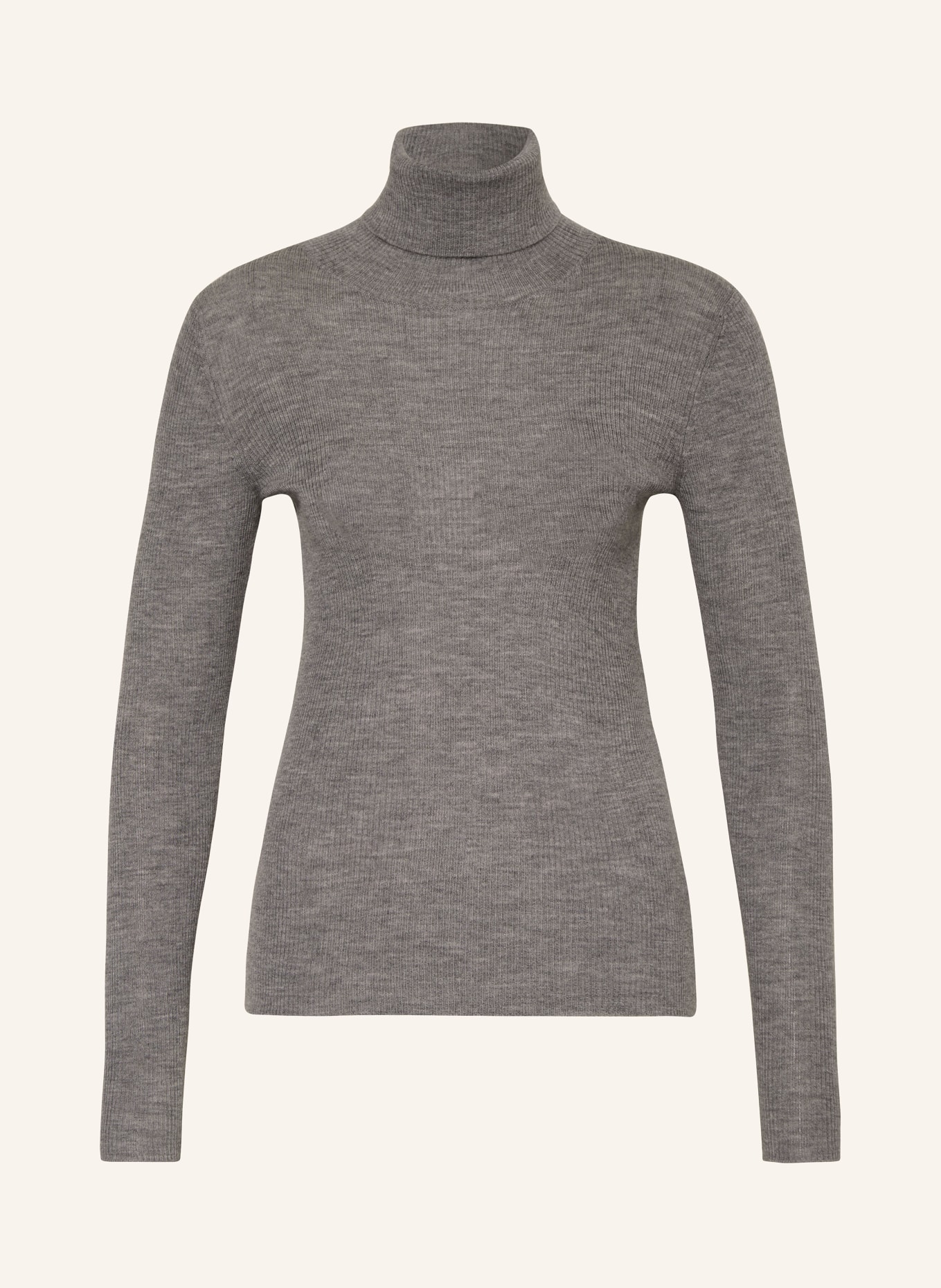 darling harbour Turtleneck sweater, Color: GRAU MELANGE (Image 1)