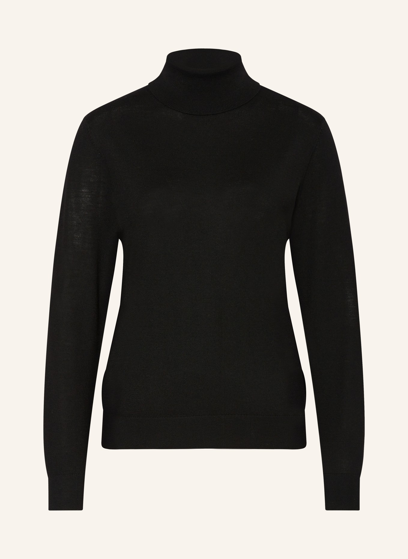 darling harbour Rollkragenpullover: SCHWARZ