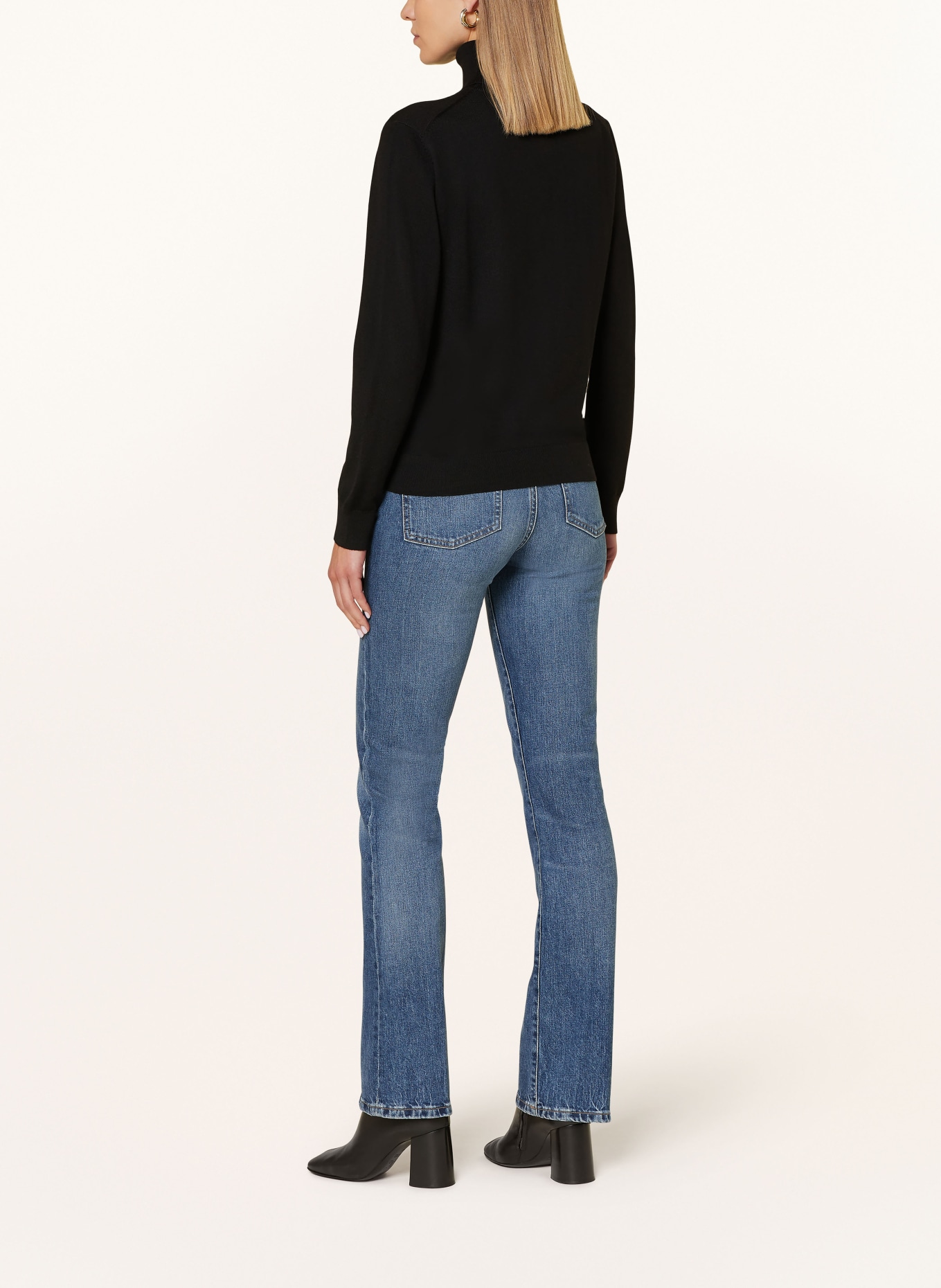 darling harbour Rollkragenpullover: SCHWARZ