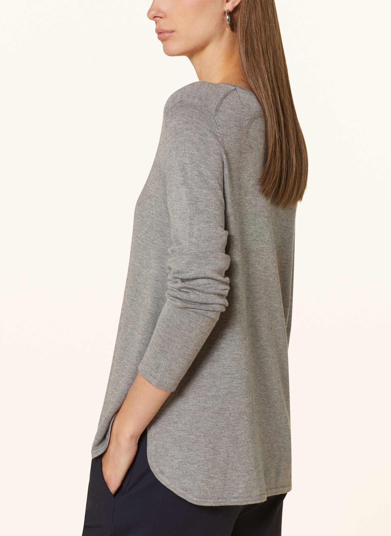 darling harbour Sweater, Color: GRAU MELANGE (Image 4)