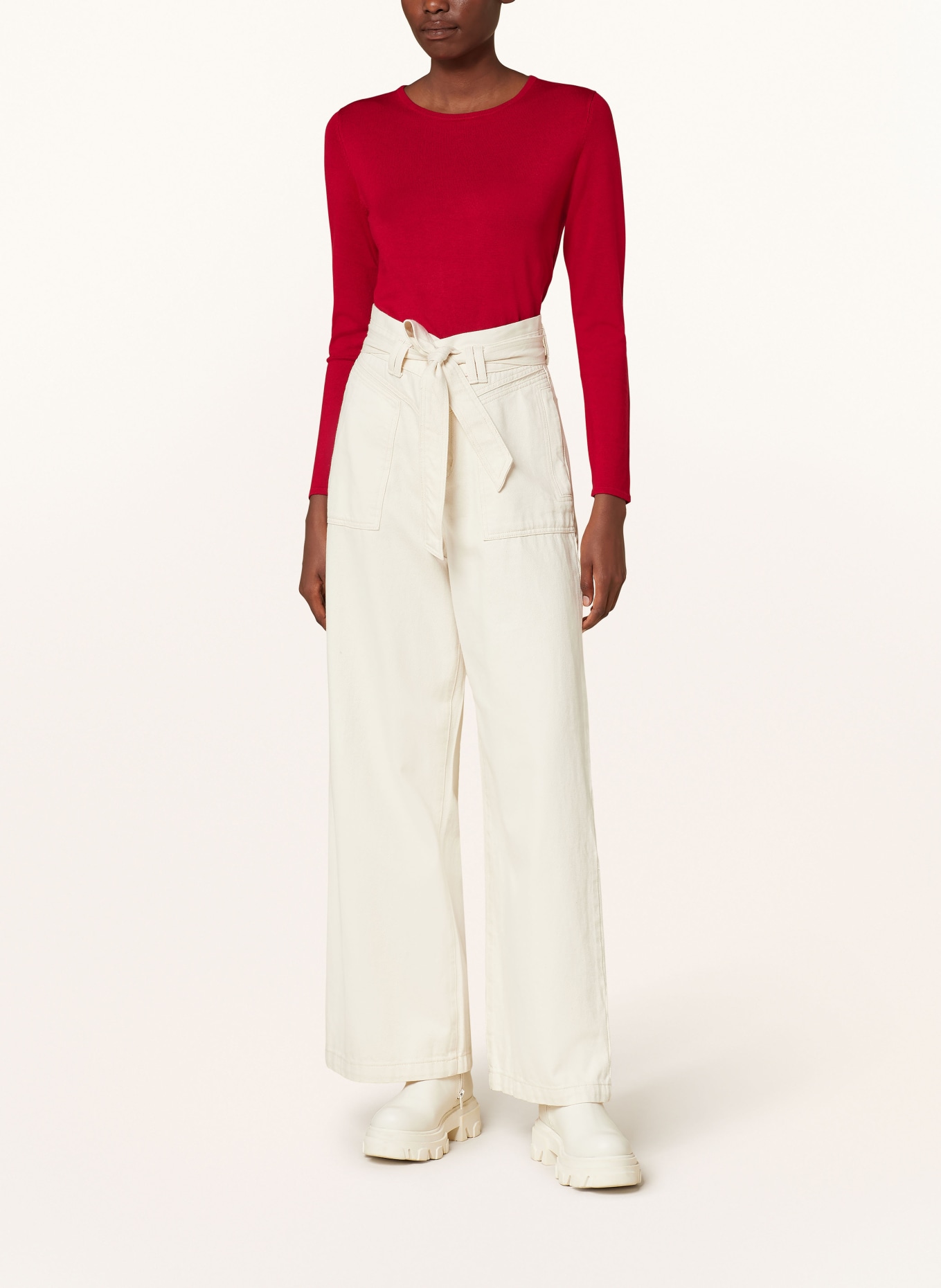 darling harbour Sweter: CIEMNOCZERWONY