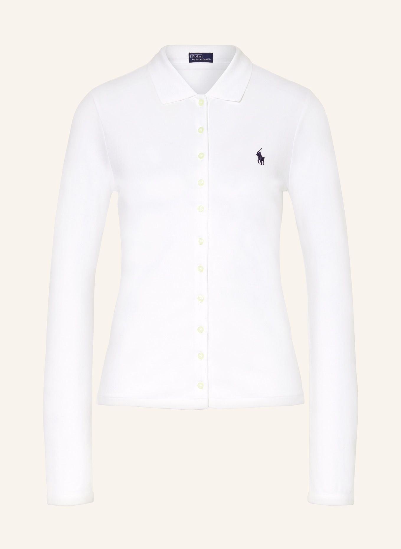 POLO RALPH LAUREN Piqué polo shirt, Color: WHITE (Image 1)
