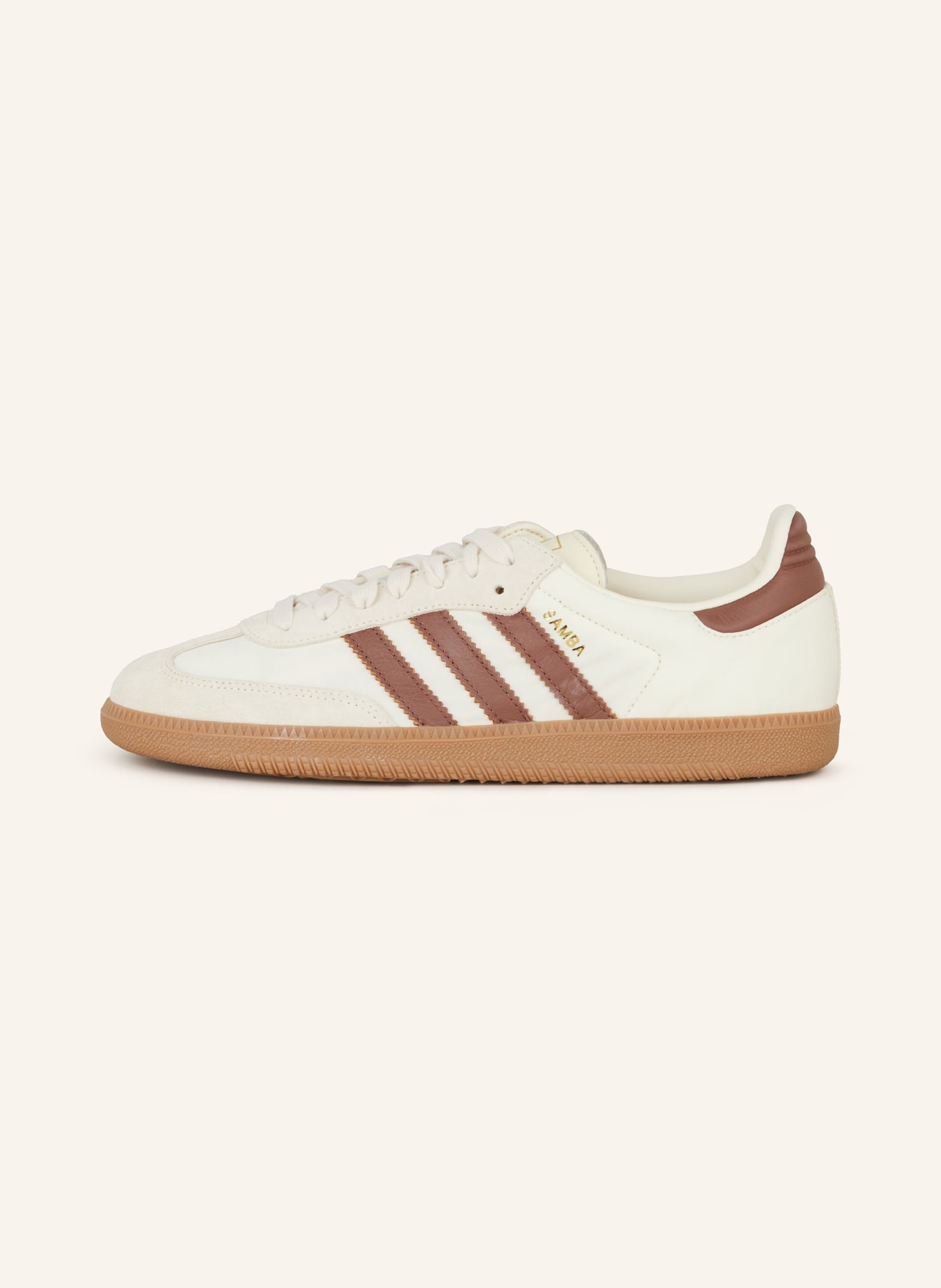 adidas Originals Sneaker SAMBA OG, Farbe: ECRU/ BRAUN (Bild 4)