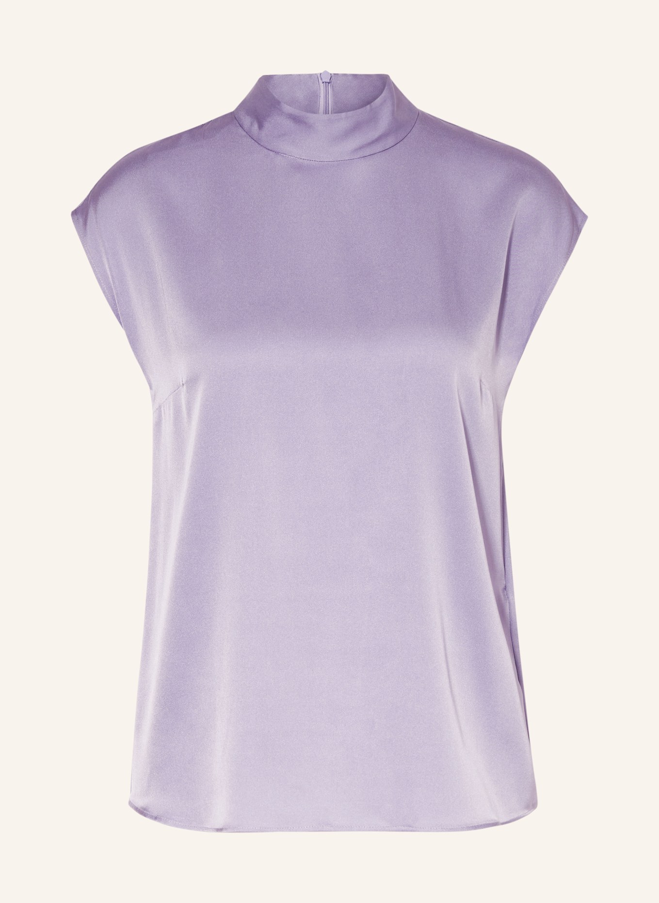 BOSS Blusentop BIDRIZ aus Seide: LILA