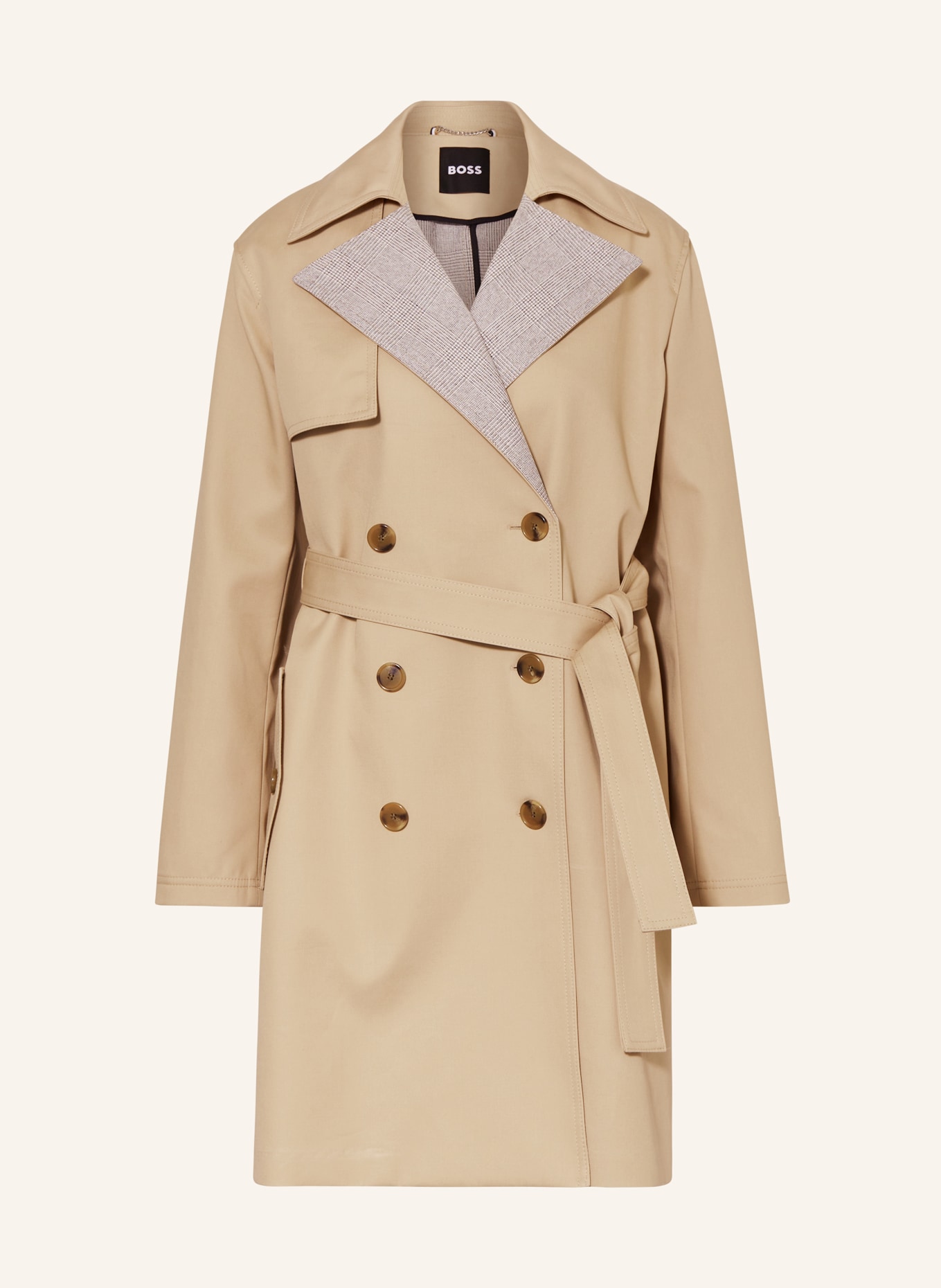 BOSS Trench coat CIFENA, Color: BEIGE (Image 1)