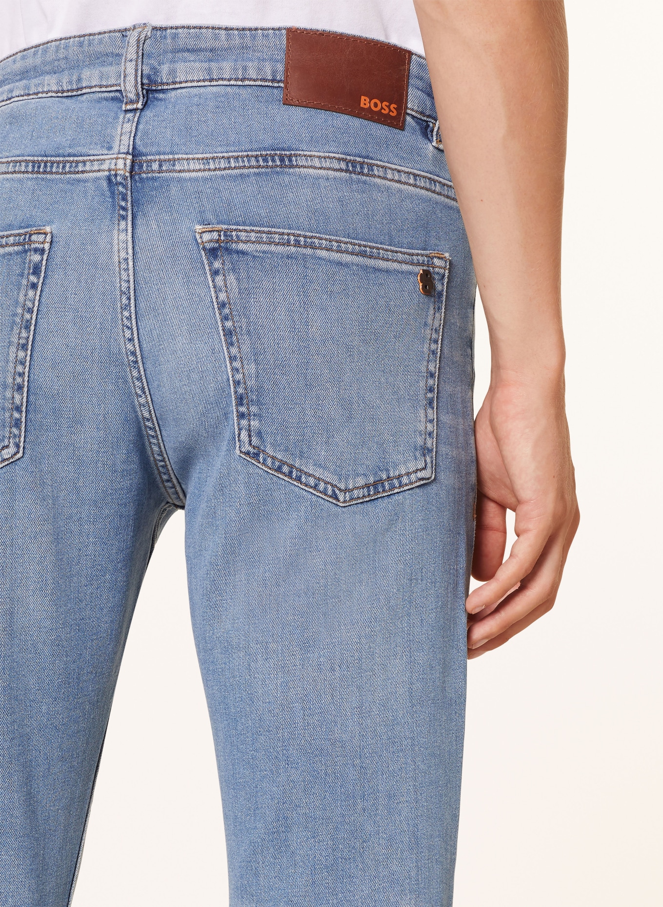 BOSS Jeans DELAWARE Slim Fit, Farbe: 430 BRIGHT BLUE (Bild 6)