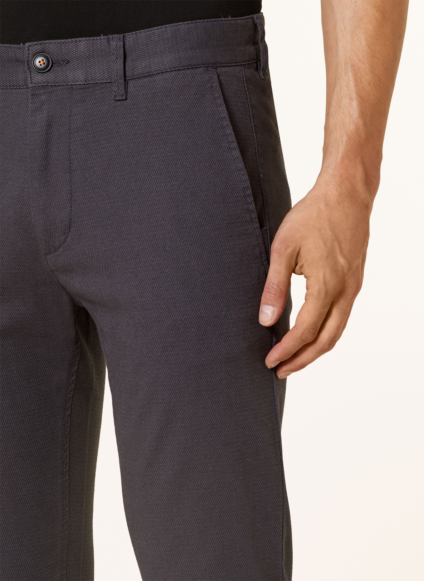 BOSS Chino kalhoty Slim Fit, Barva: 001 BLACK (Obrázek 5)