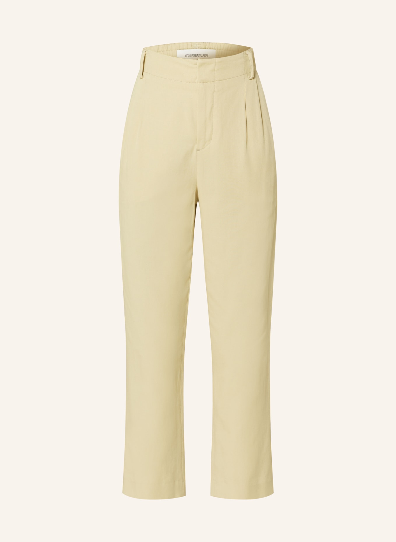 DRYKORN 7/8 trousers DISPATCH, Color: LIGHT GREEN (Image 1)